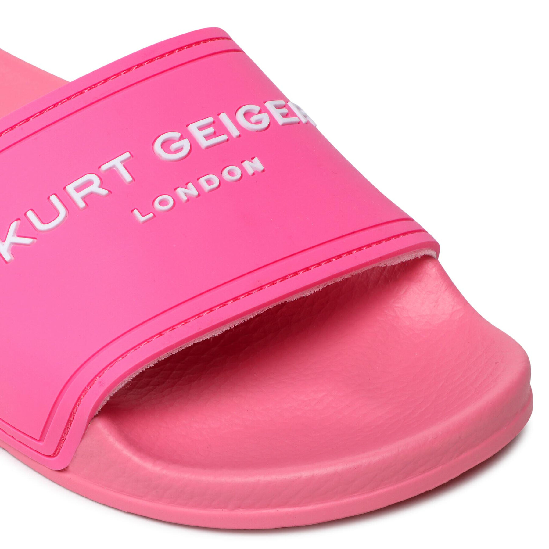 Kurt Geiger Șlapi Kgl Pool Slider 8121898979 Roz - Pled.ro