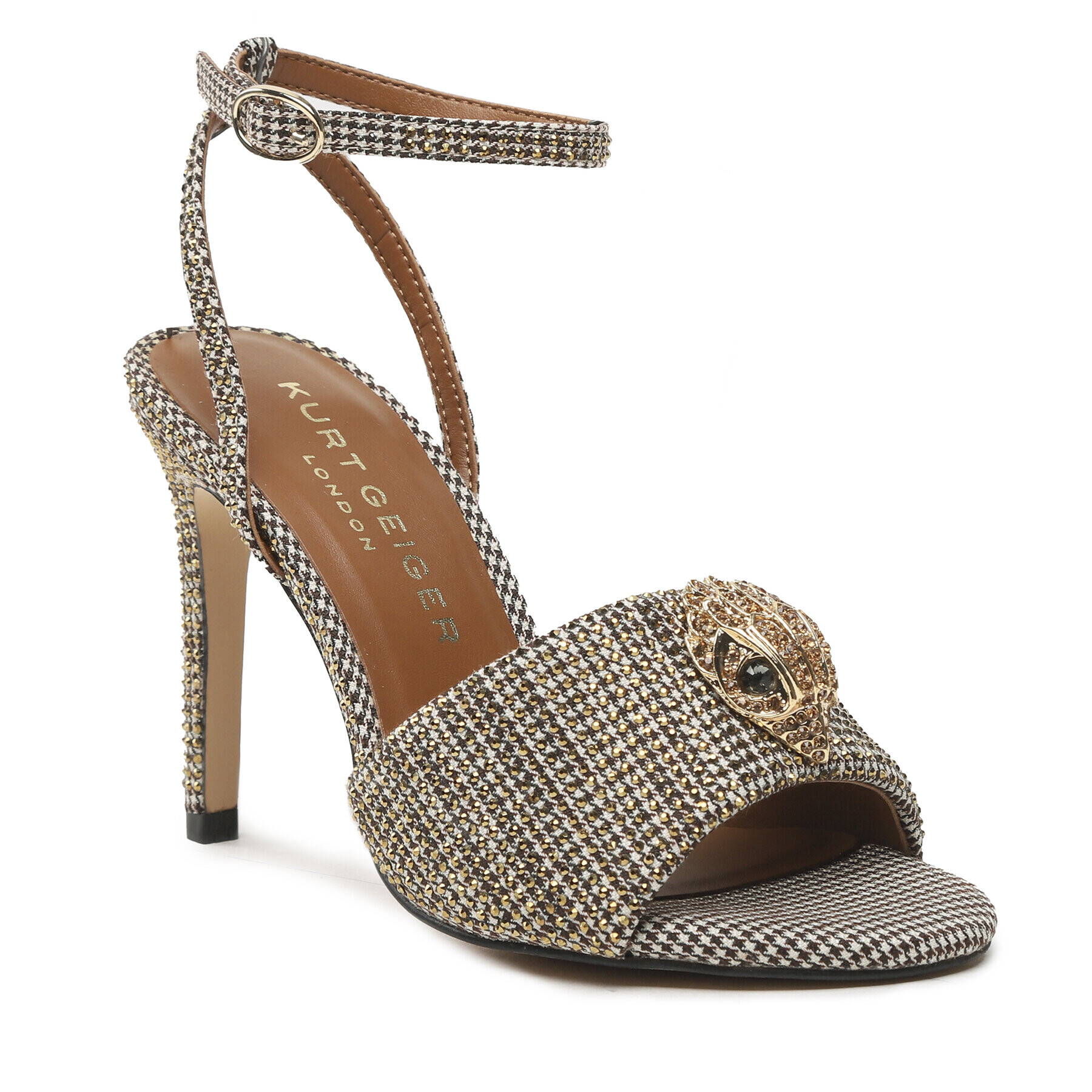 Kurt Geiger Sandale Kensington Sandal 8489940609 Auriu - Pled.ro