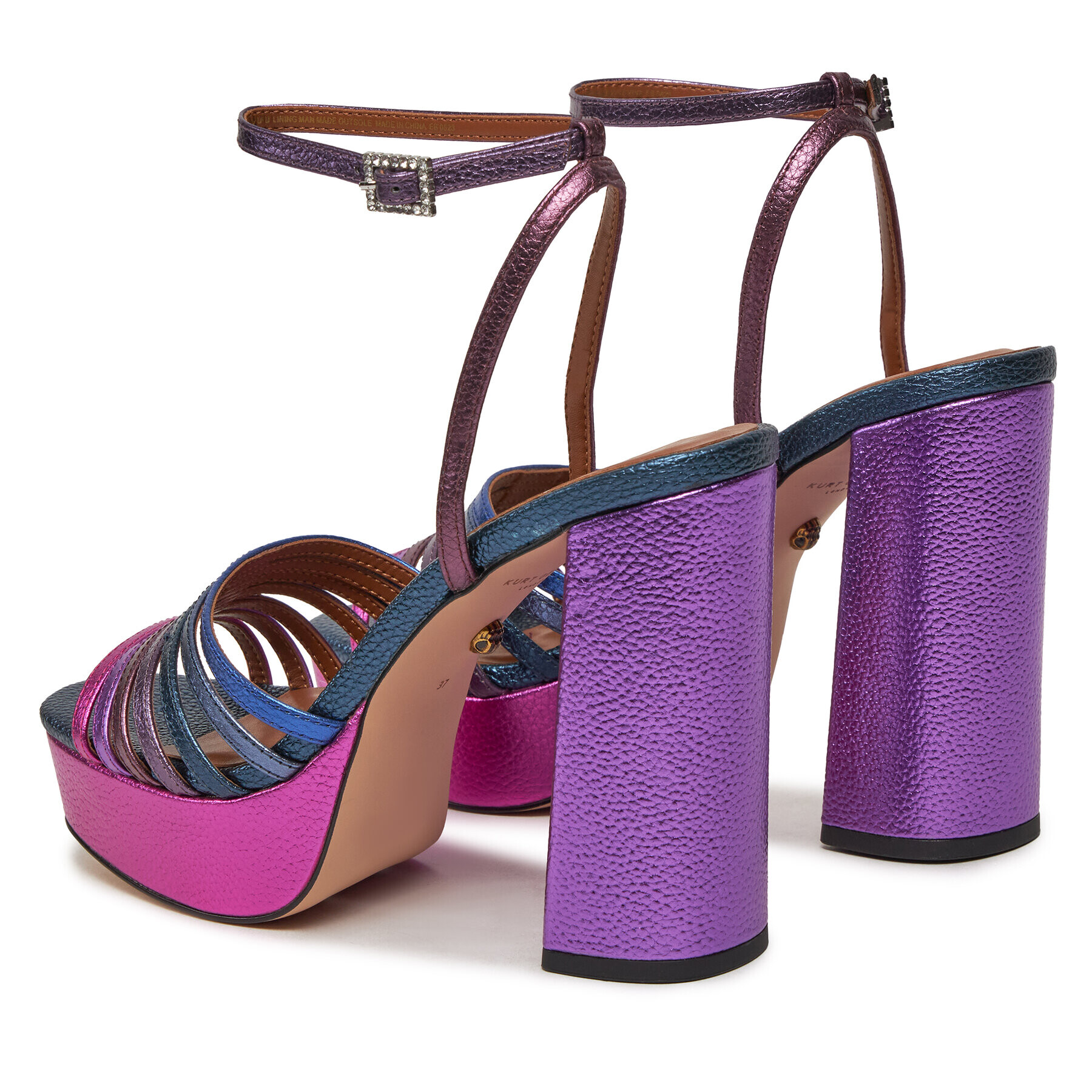 Kurt Geiger Sandale Pierra 8882290109 Violet - Pled.ro