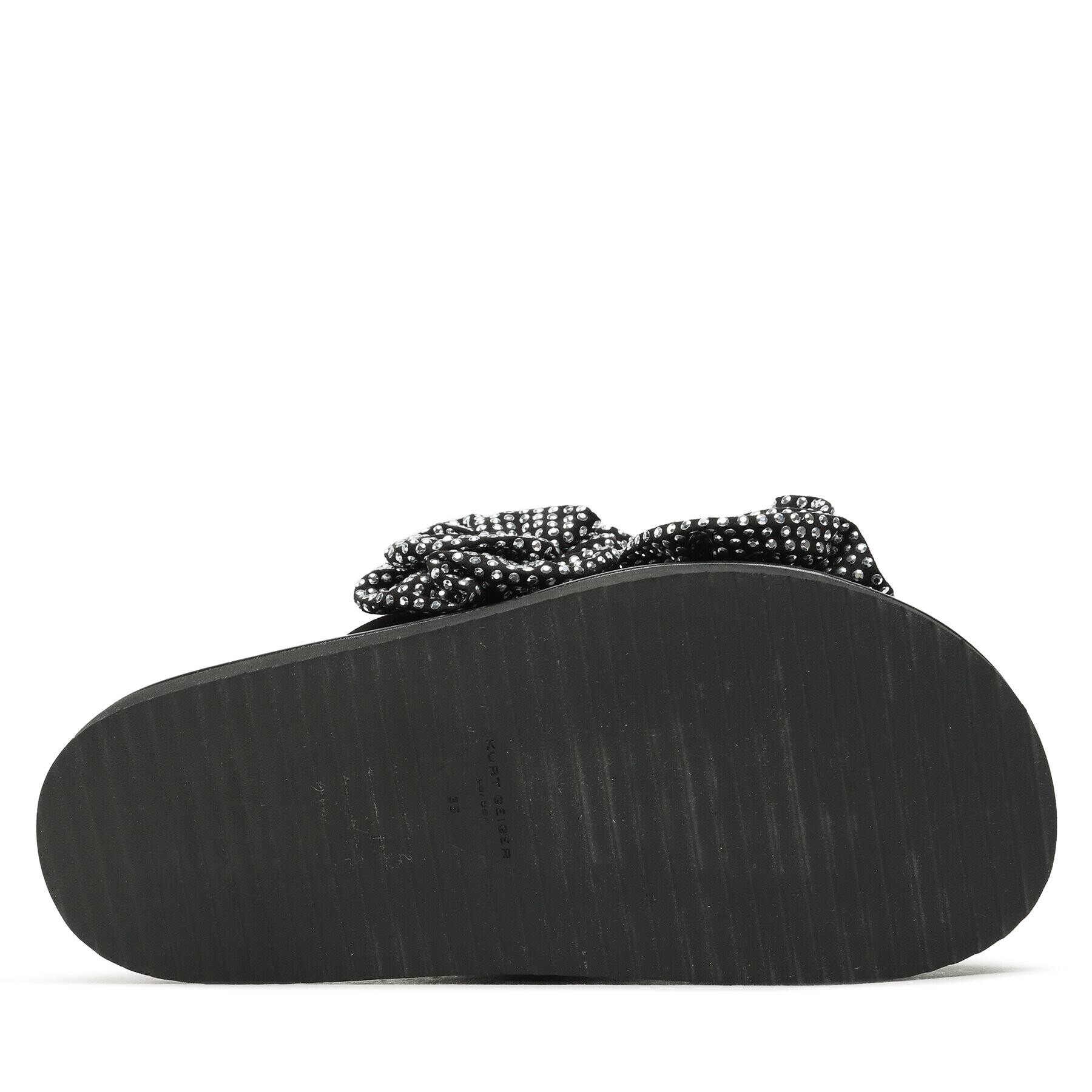 Kurt Geiger Șlapi 225-Orson Bloom 9990100209 Negru - Pled.ro