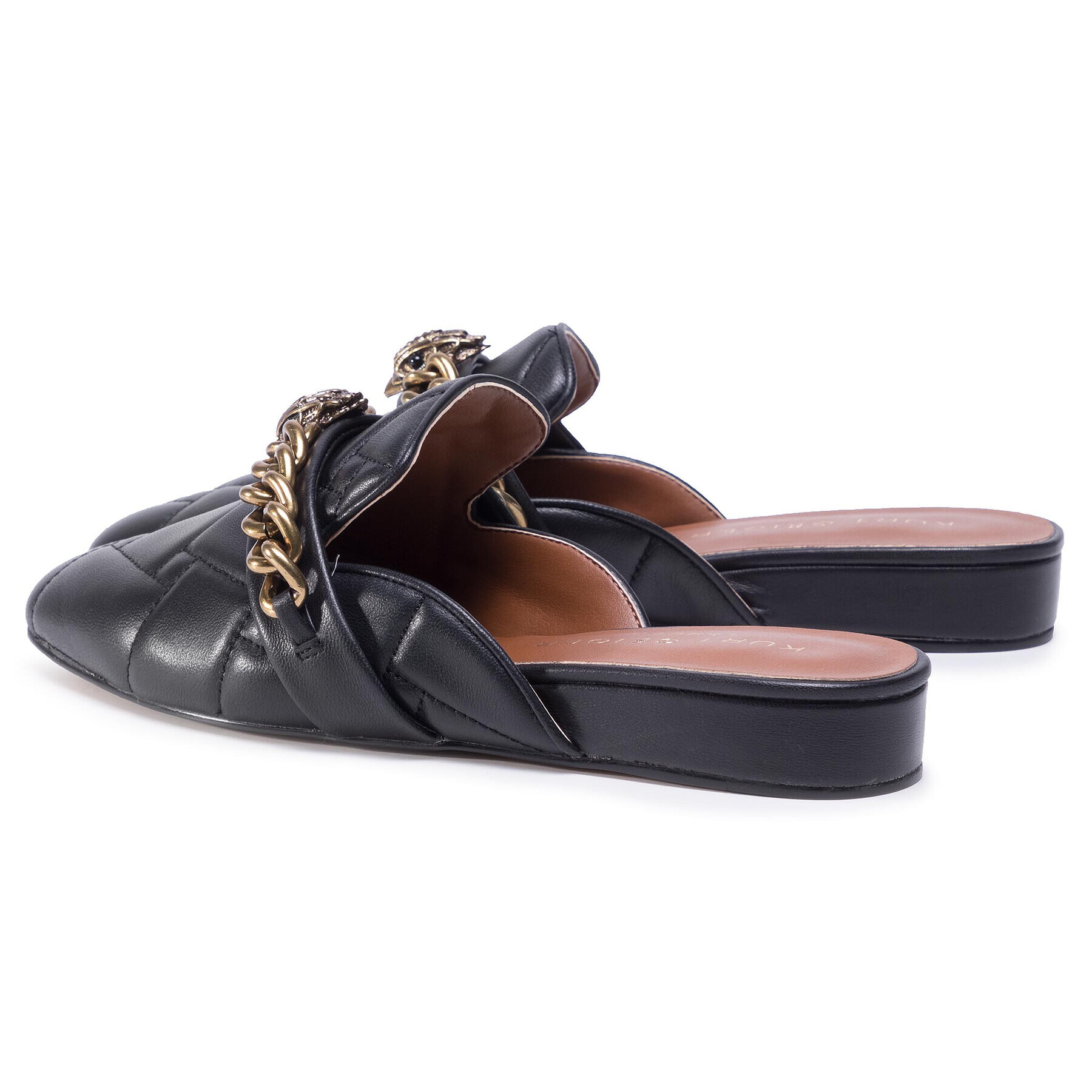 Kurt Geiger Șlapi Chelsea Mule 5126400019 Negru - Pled.ro