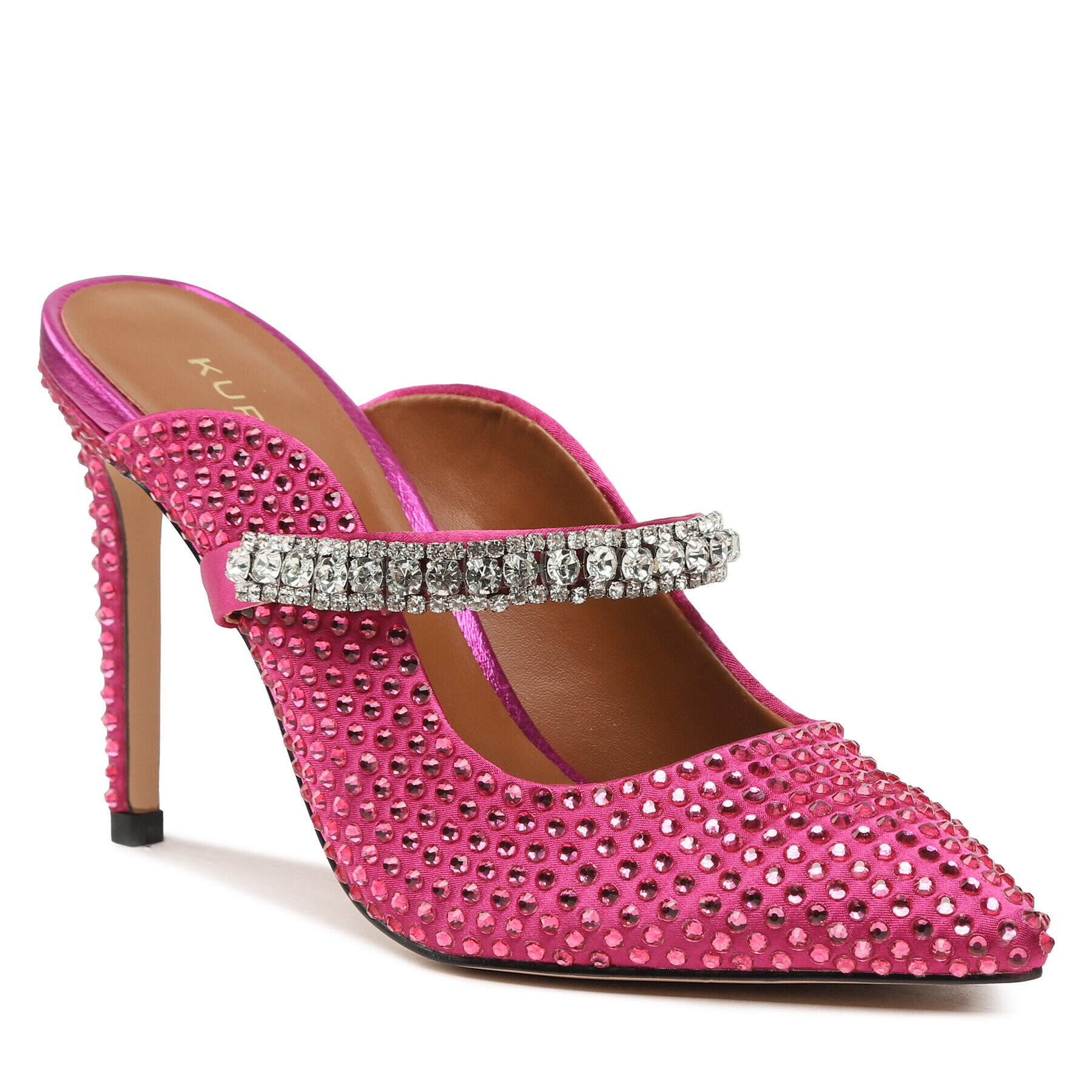 Kurt Geiger Șlapi Duke Crystal 9559052609 Roz - Pled.ro