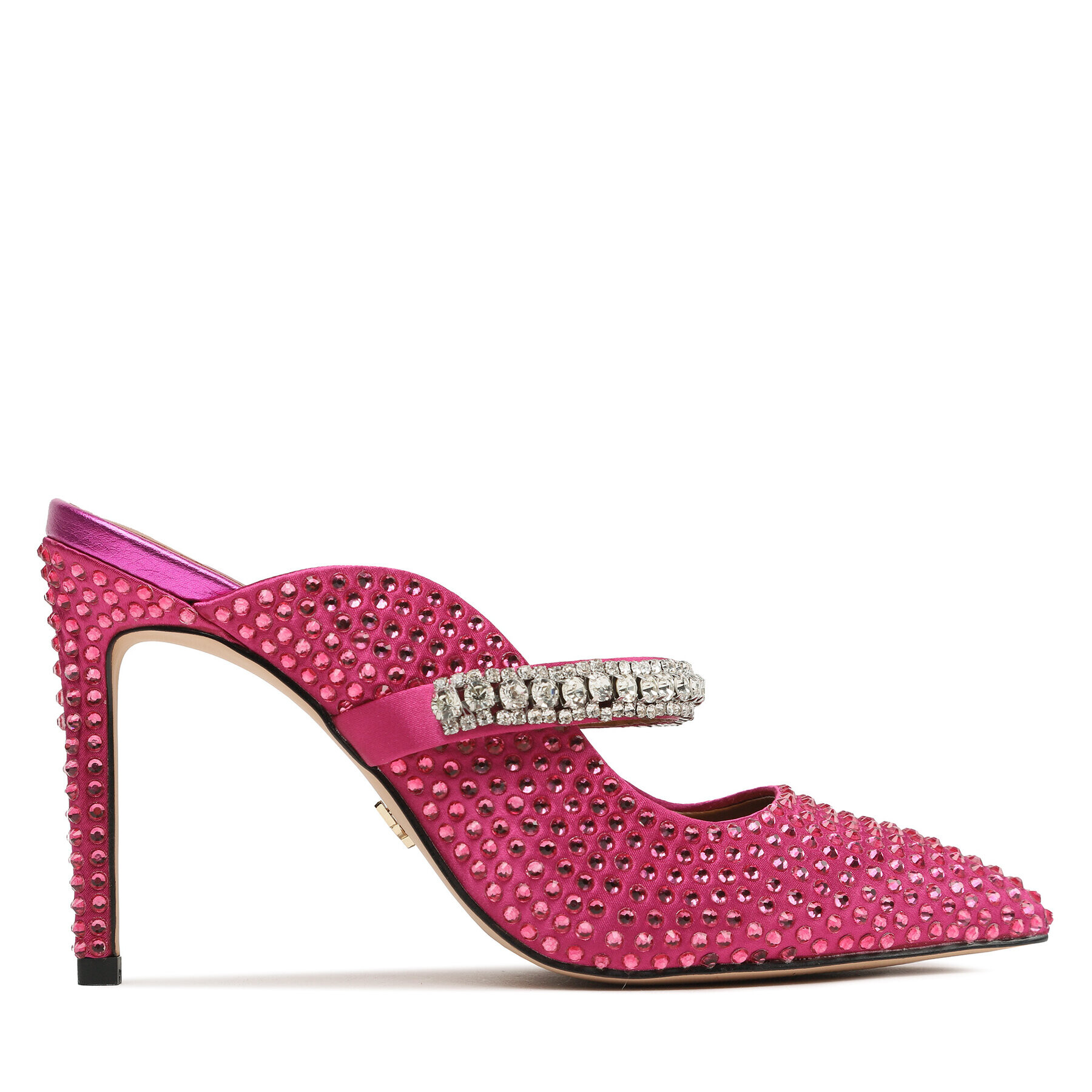 Kurt Geiger Șlapi Duke Crystal 9559052609 Roz - Pled.ro