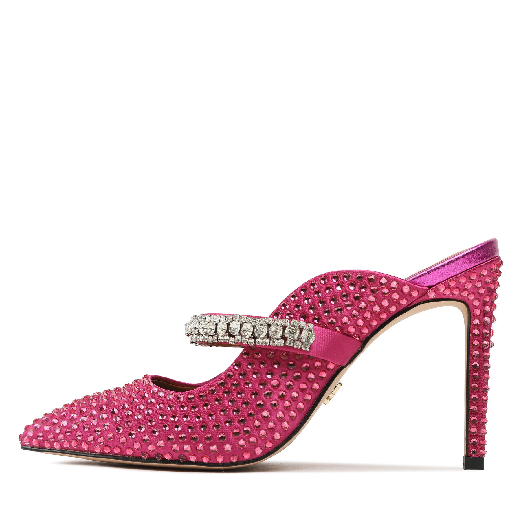 Kurt Geiger Șlapi Duke Crystal 9559052609 Roz - Pled.ro