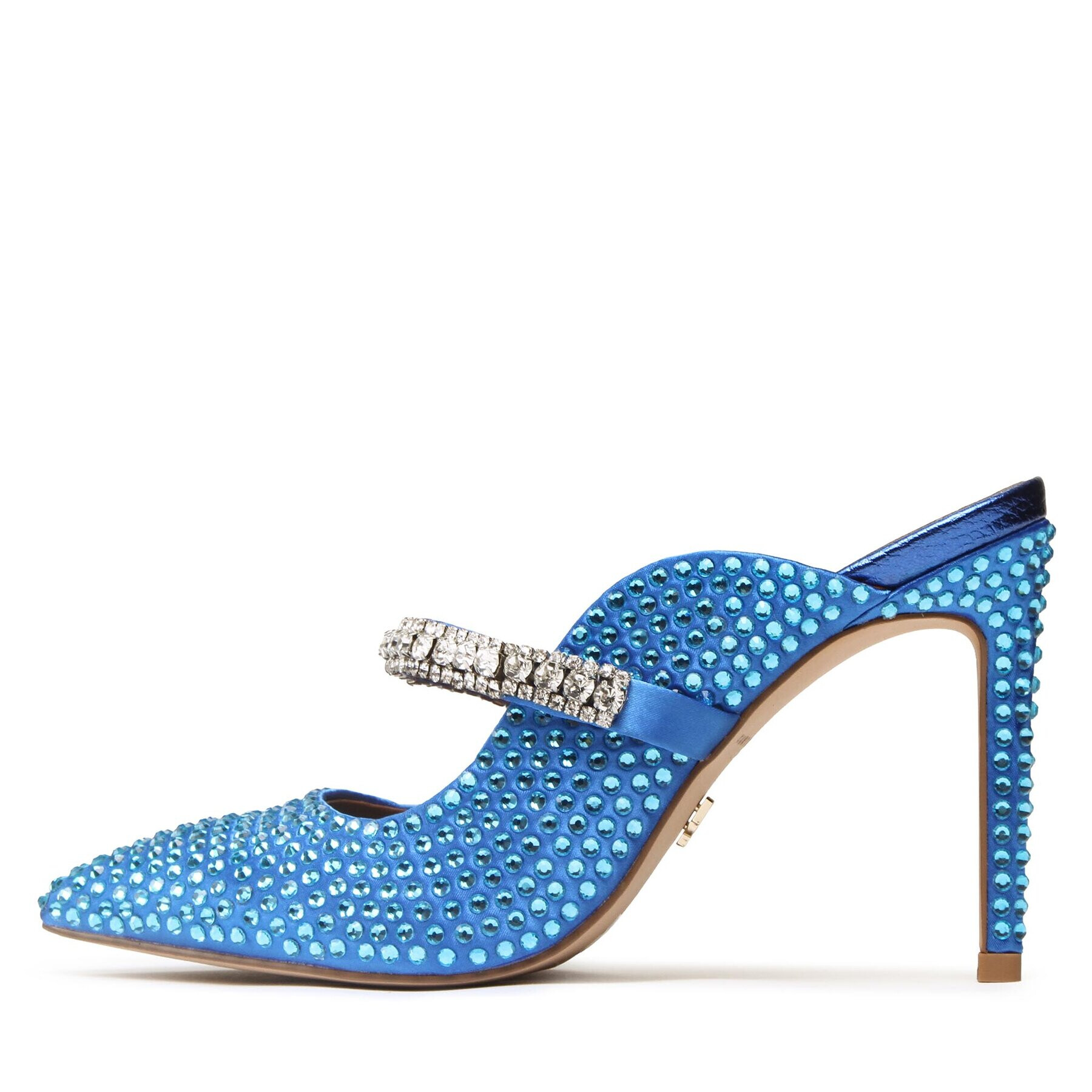 Kurt Geiger Șlapi Duke Crystal 9559080609 Albastru - Pled.ro