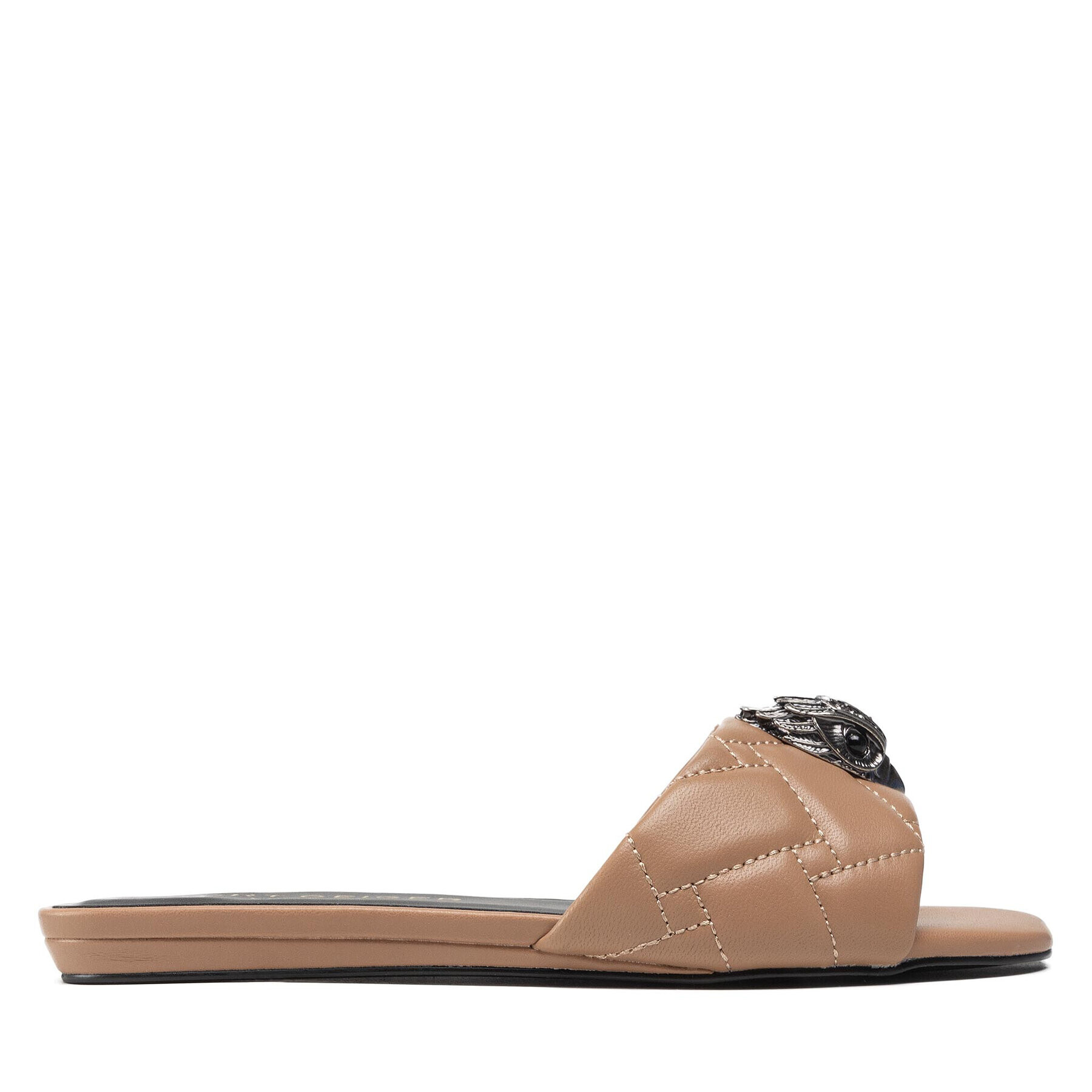 Kurt Geiger Șlapi Kensington Flat Sandal 8496148109 Alb - Pled.ro