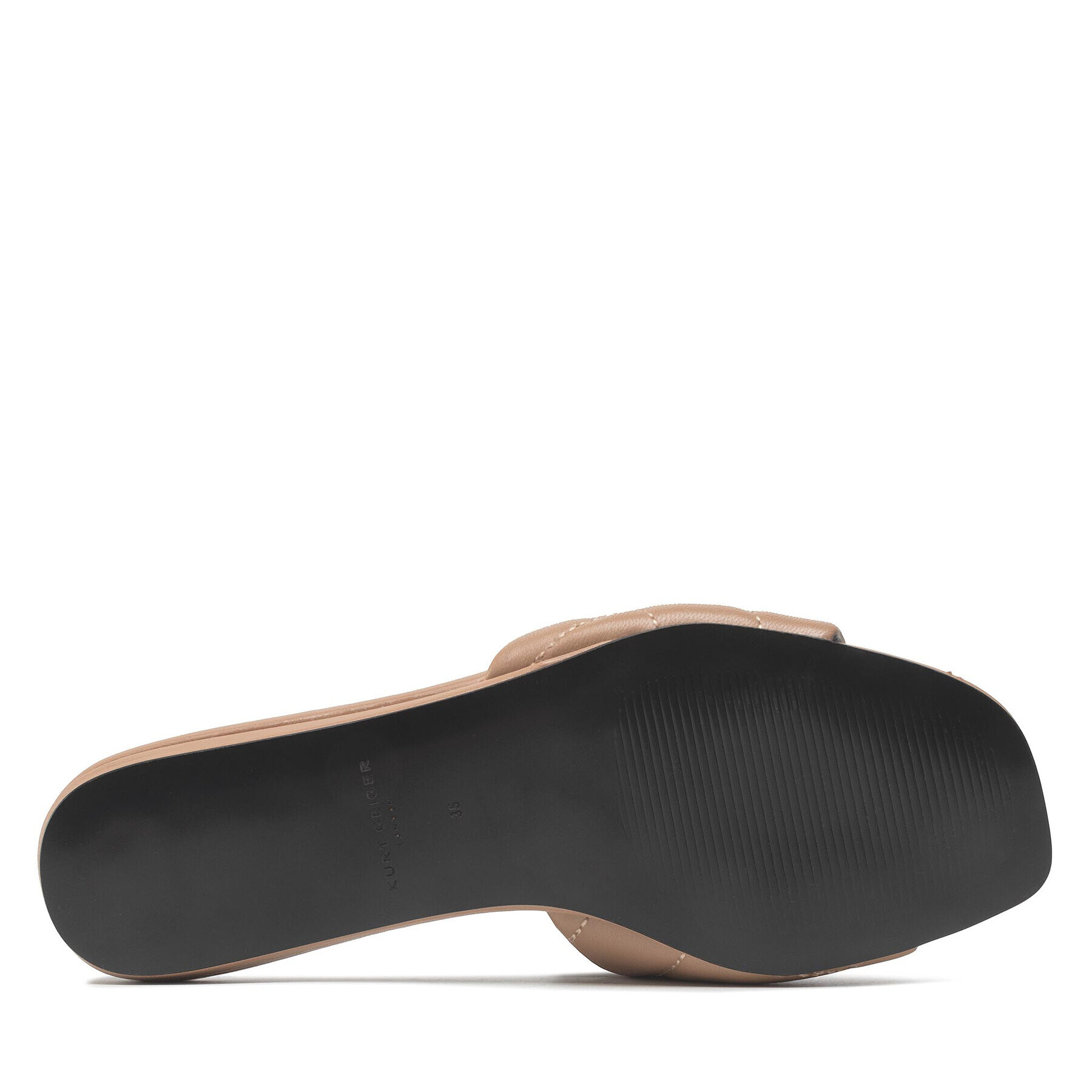 Kurt Geiger Șlapi Kensington Flat Sandal 8496148109 Alb - Pled.ro