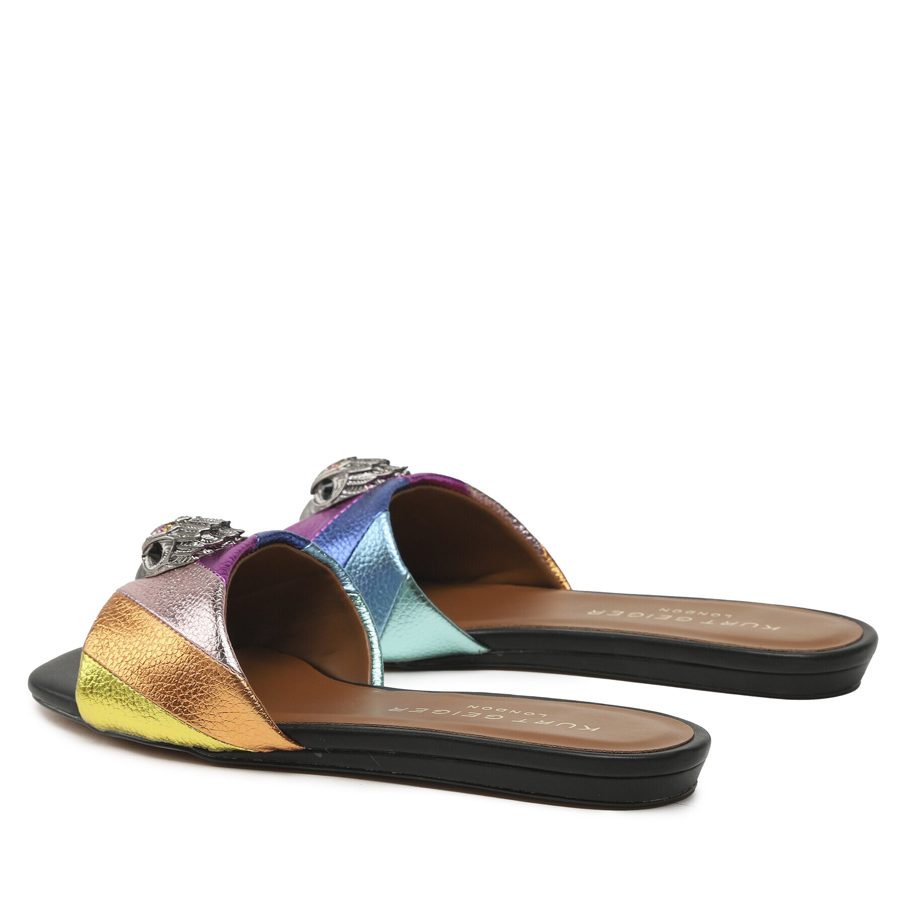 Kurt Geiger Șlapi Kensington Flat Sandal 8496169109 Colorat - Pled.ro