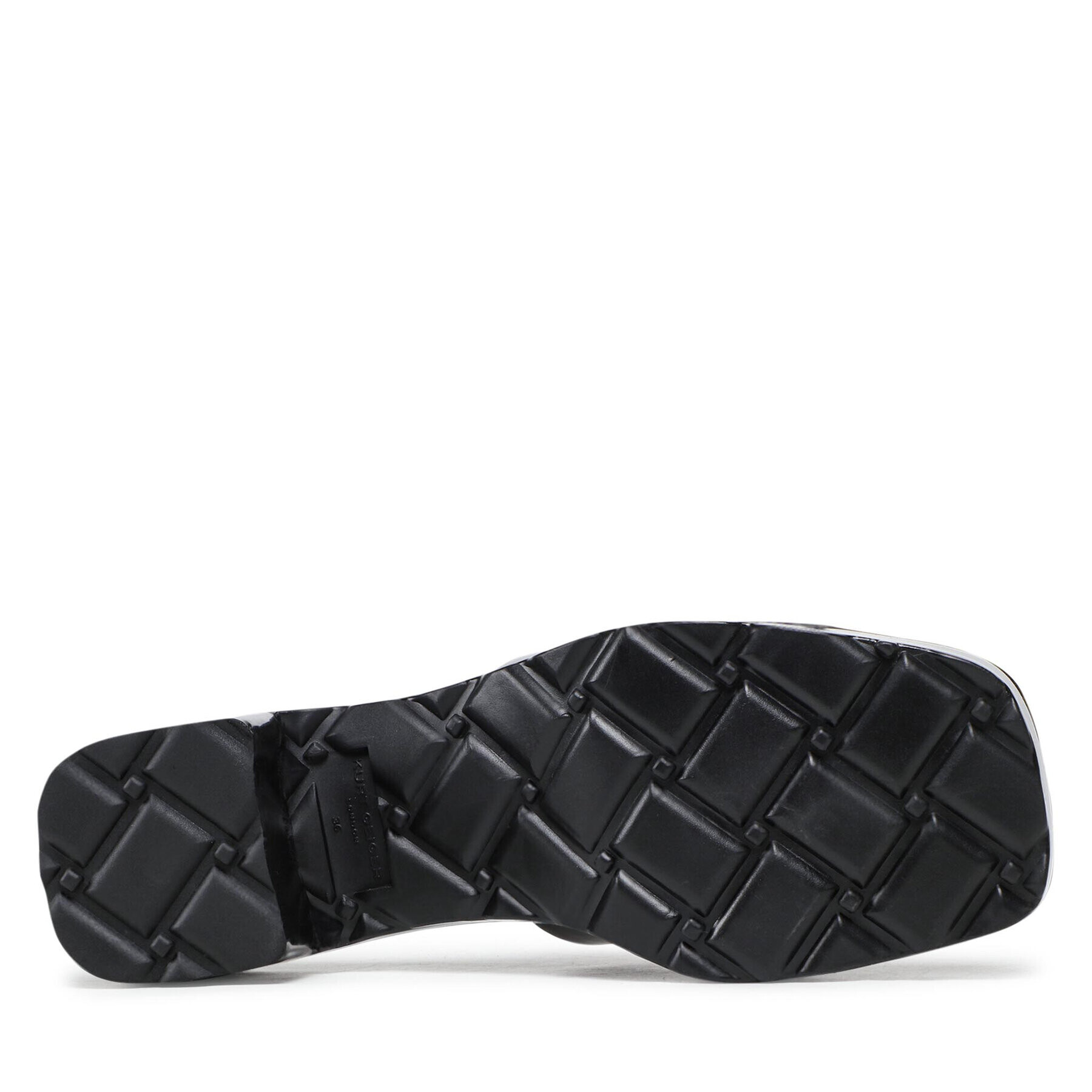 Kurt Geiger Șlapi Maddie Block 8880700979 Negru - Pled.ro