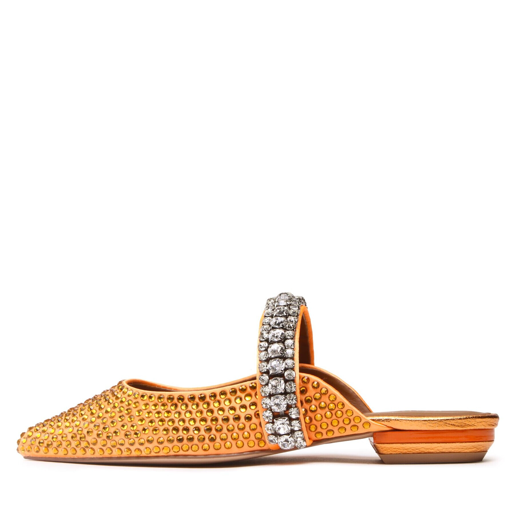 Kurt Geiger Șlapi Princley Crystals 9563091609 Portocaliu - Pled.ro