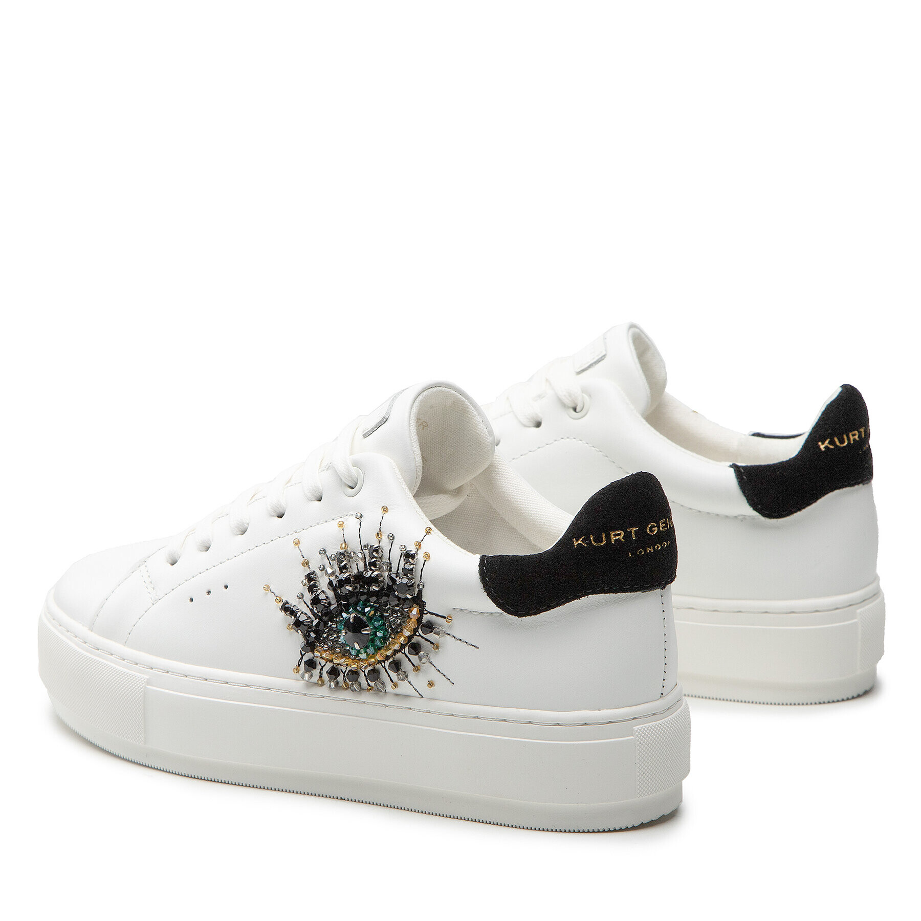 Kurt Geiger Sneakers Laney Eye 8487310109 Alb - Pled.ro