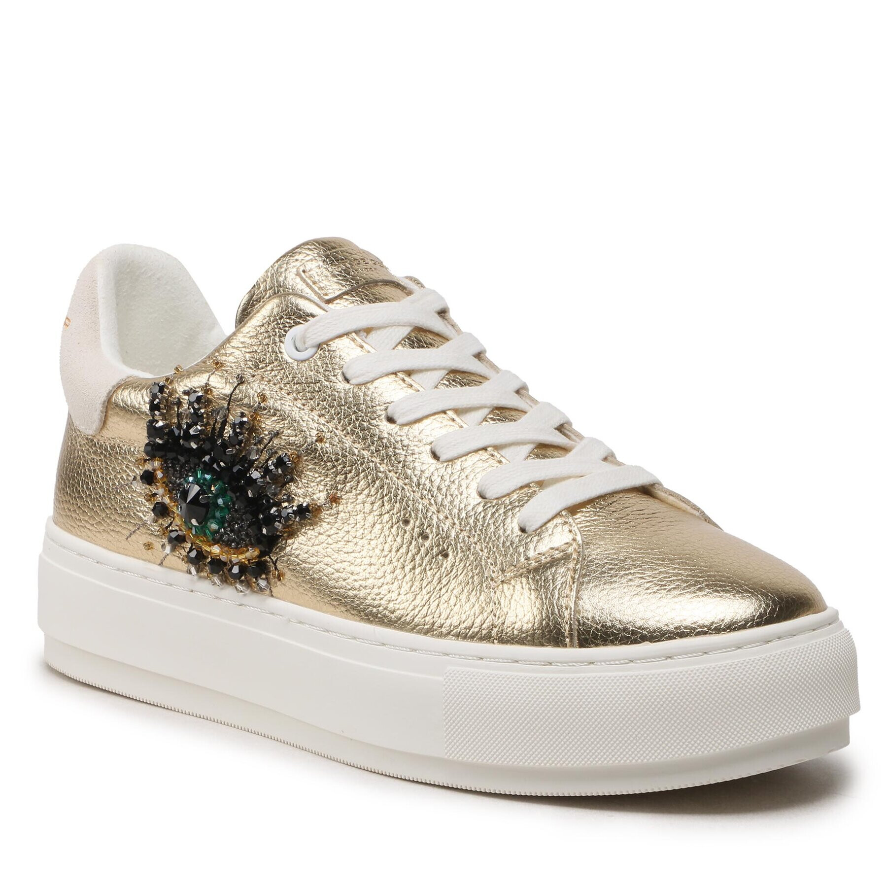 Kurt Geiger Sneakers Laney Eye 8487361109 Auriu - Pled.ro