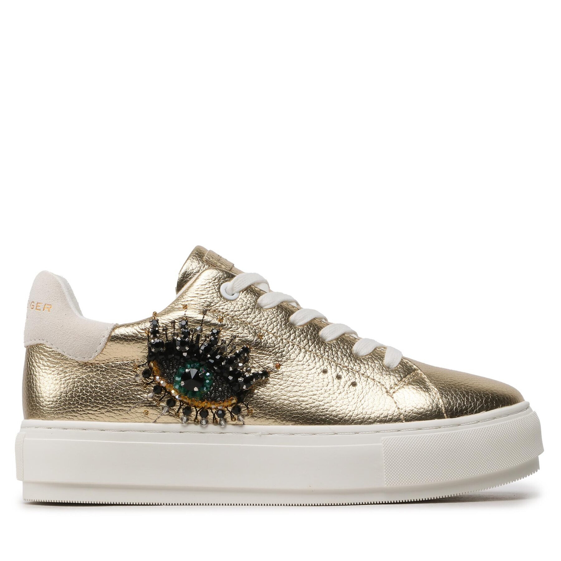 Kurt Geiger Sneakers Laney Eye 8487361109 Auriu - Pled.ro