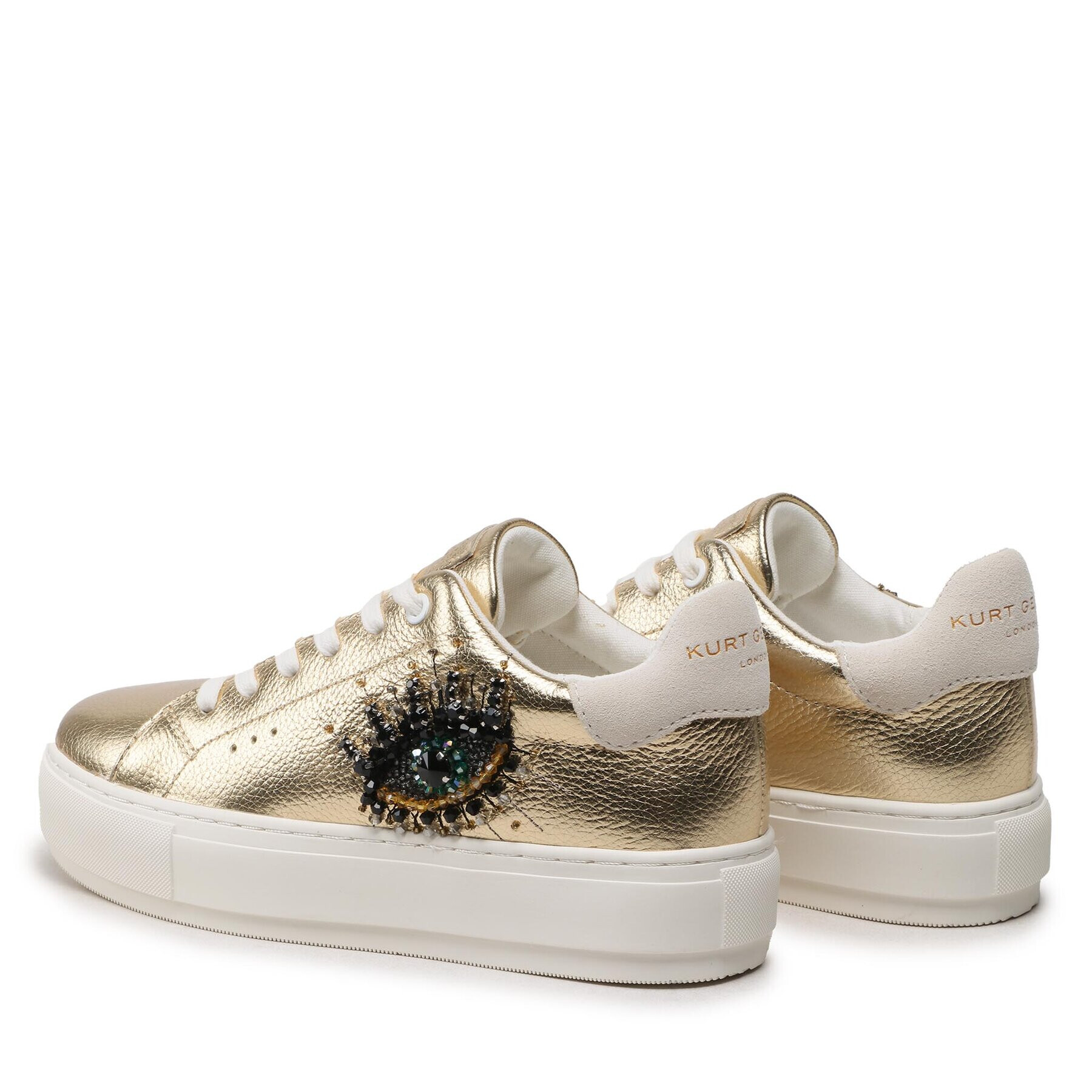 Kurt Geiger Sneakers Laney Eye 8487361109 Auriu - Pled.ro