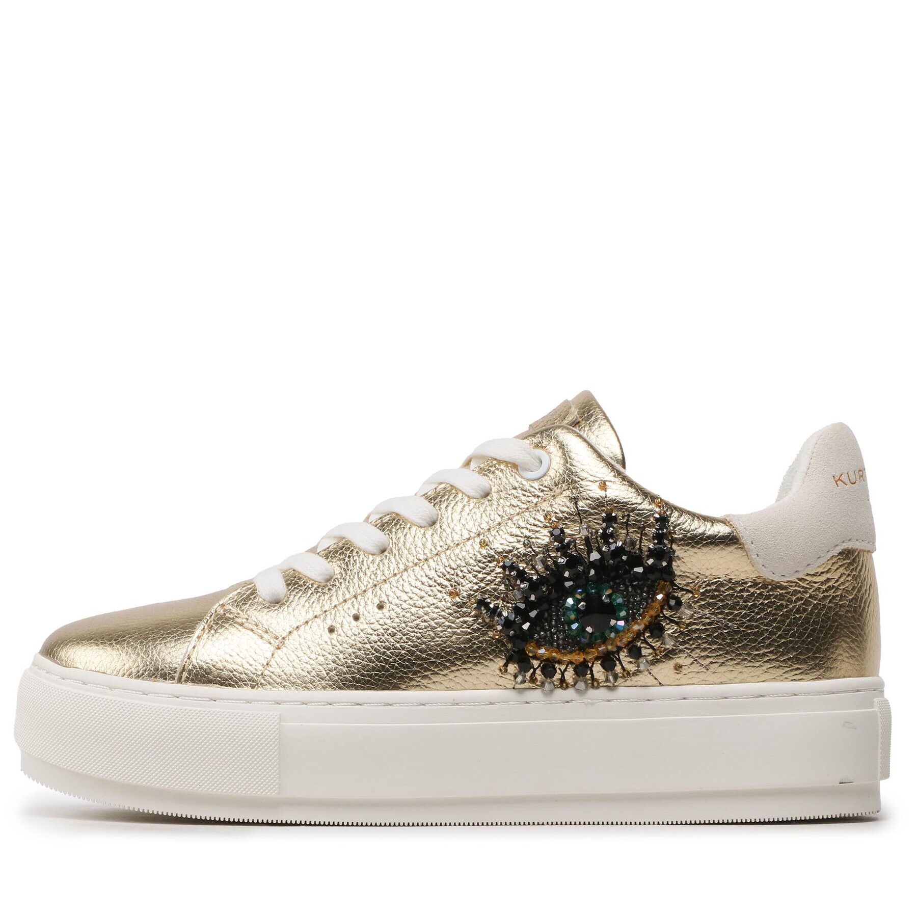 Kurt Geiger Sneakers Laney Eye 8487361109 Auriu - Pled.ro