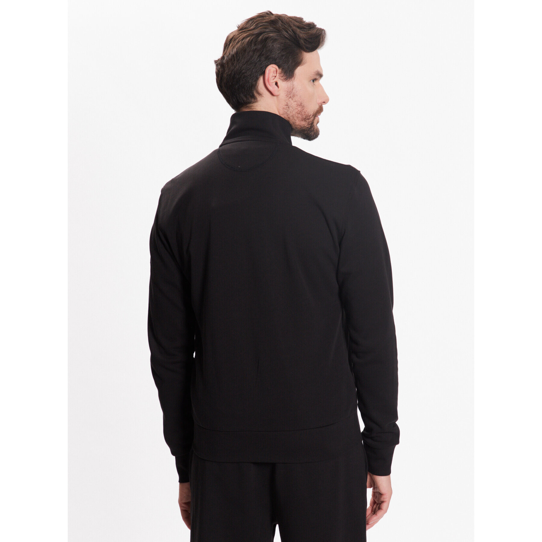 La Martina Bluză VMF305 FP533 Negru Regular Fit - Pled.ro