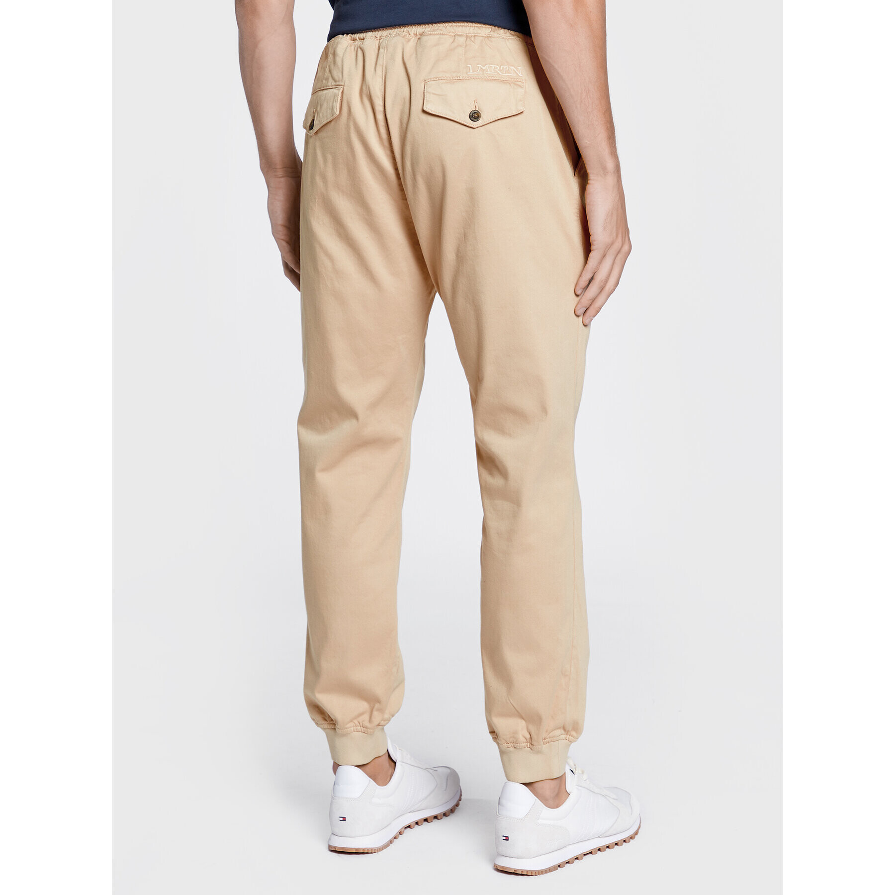 La Martina Joggers UMT004 RA123 Bej Regular Fit - Pled.ro