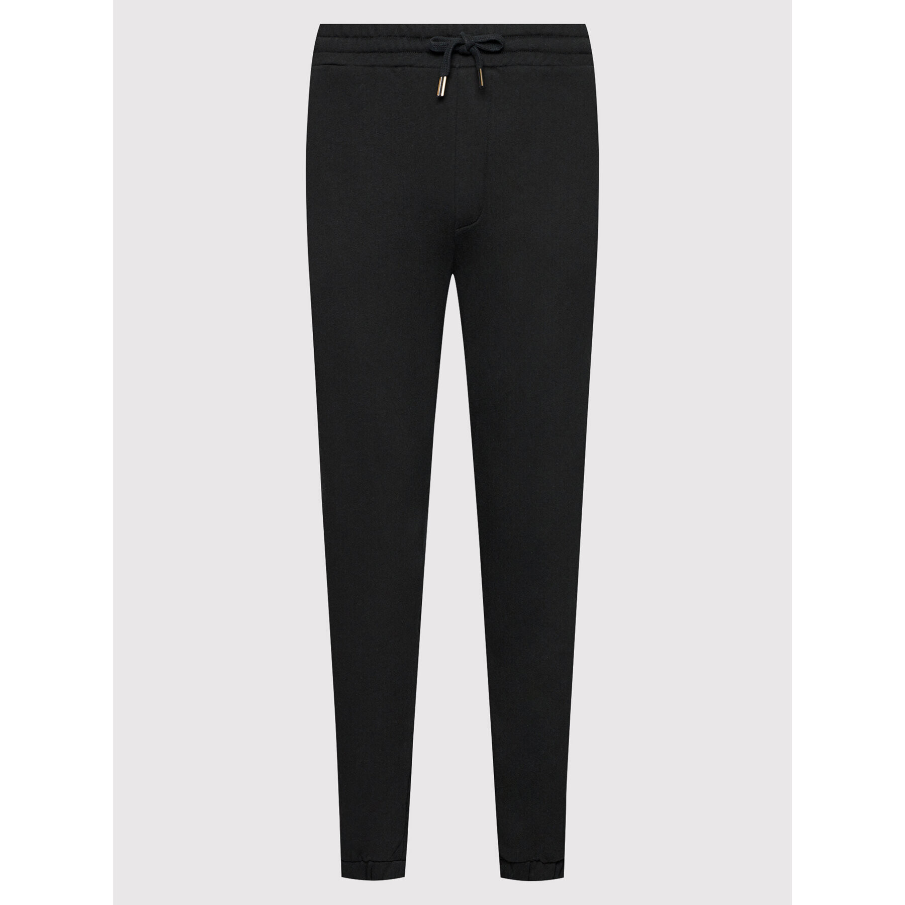 La Martina Pantaloni trening SMT301 FP529 Negru Regular Fit - Pled.ro