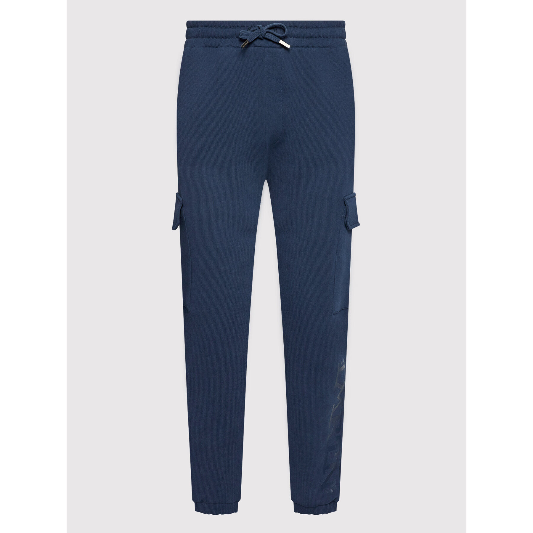 La Martina Pantaloni trening TMT011 FP533 Bleumarin Over Fit - Pled.ro