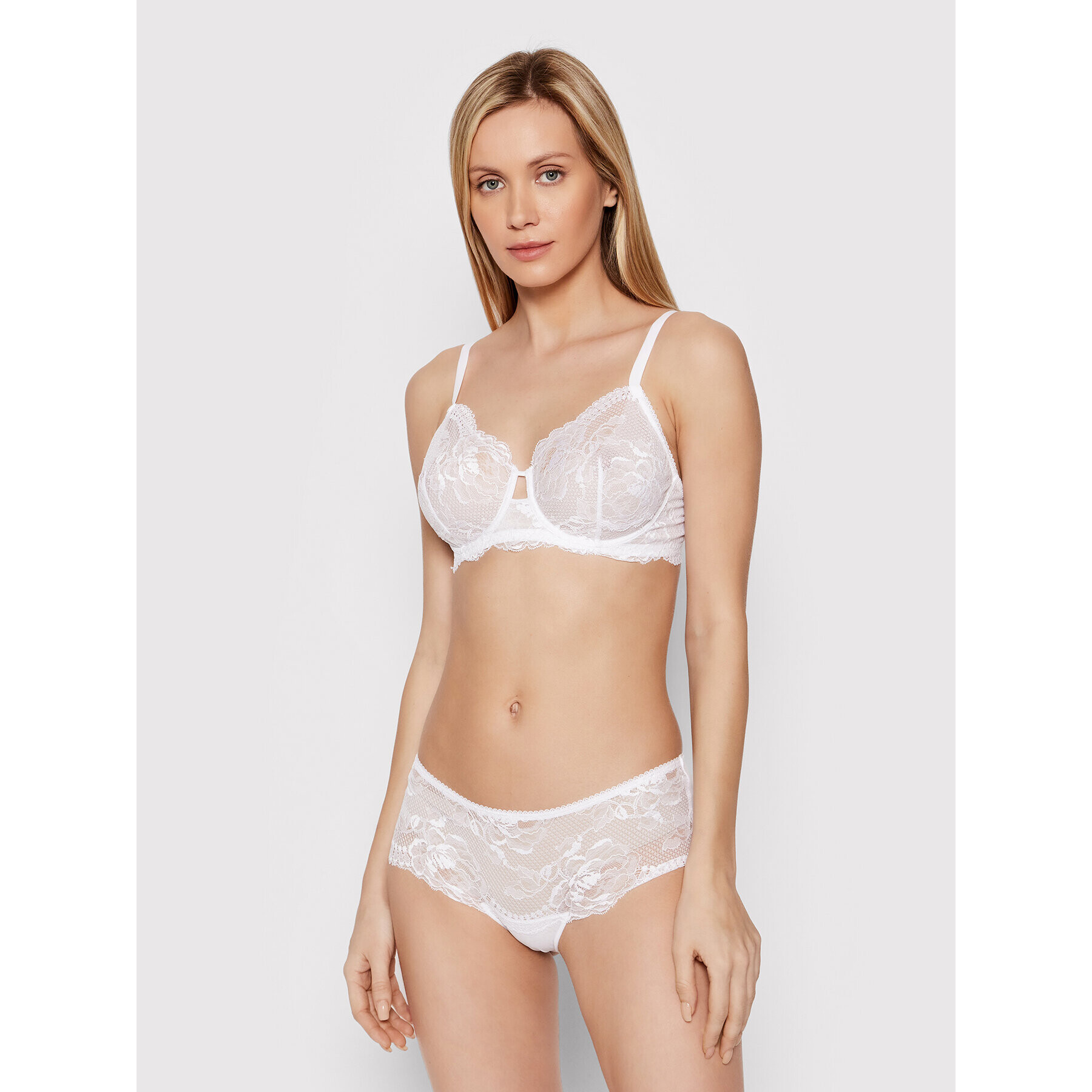 La Perla Boxeri 0048910 Alb - Pled.ro