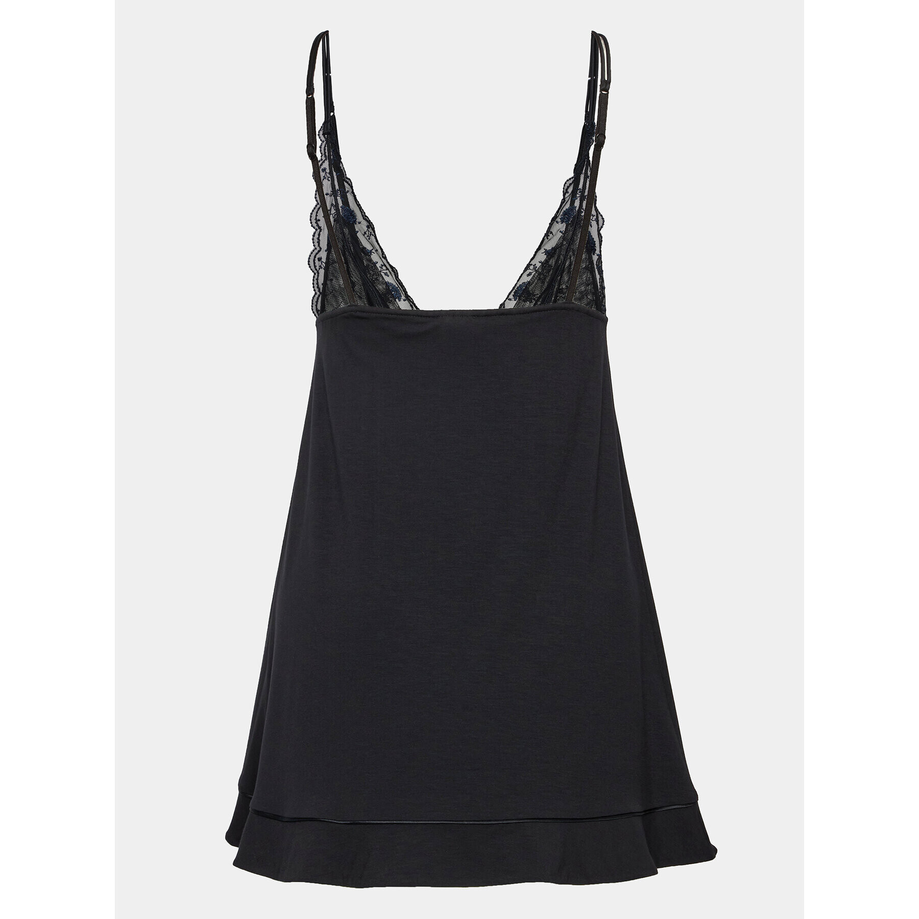 La Perla Cămașă de noapte 0057060 Negru Regular Fit - Pled.ro