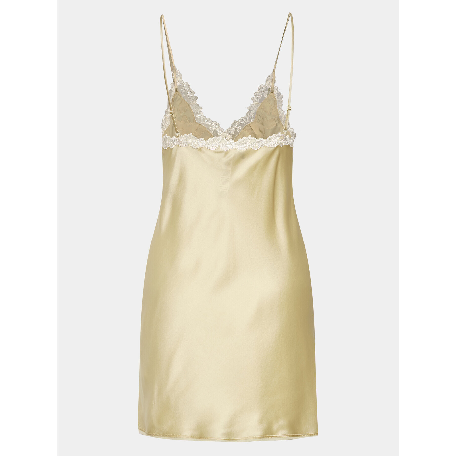 La Perla Cămașă de noapte N019227 Bej Regular Fit - Pled.ro