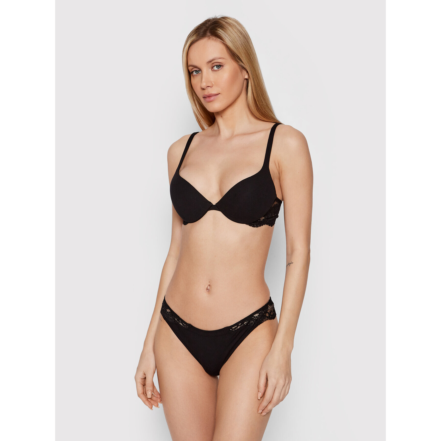 La Perla Chilot tanga 21058 Negru - Pled.ro