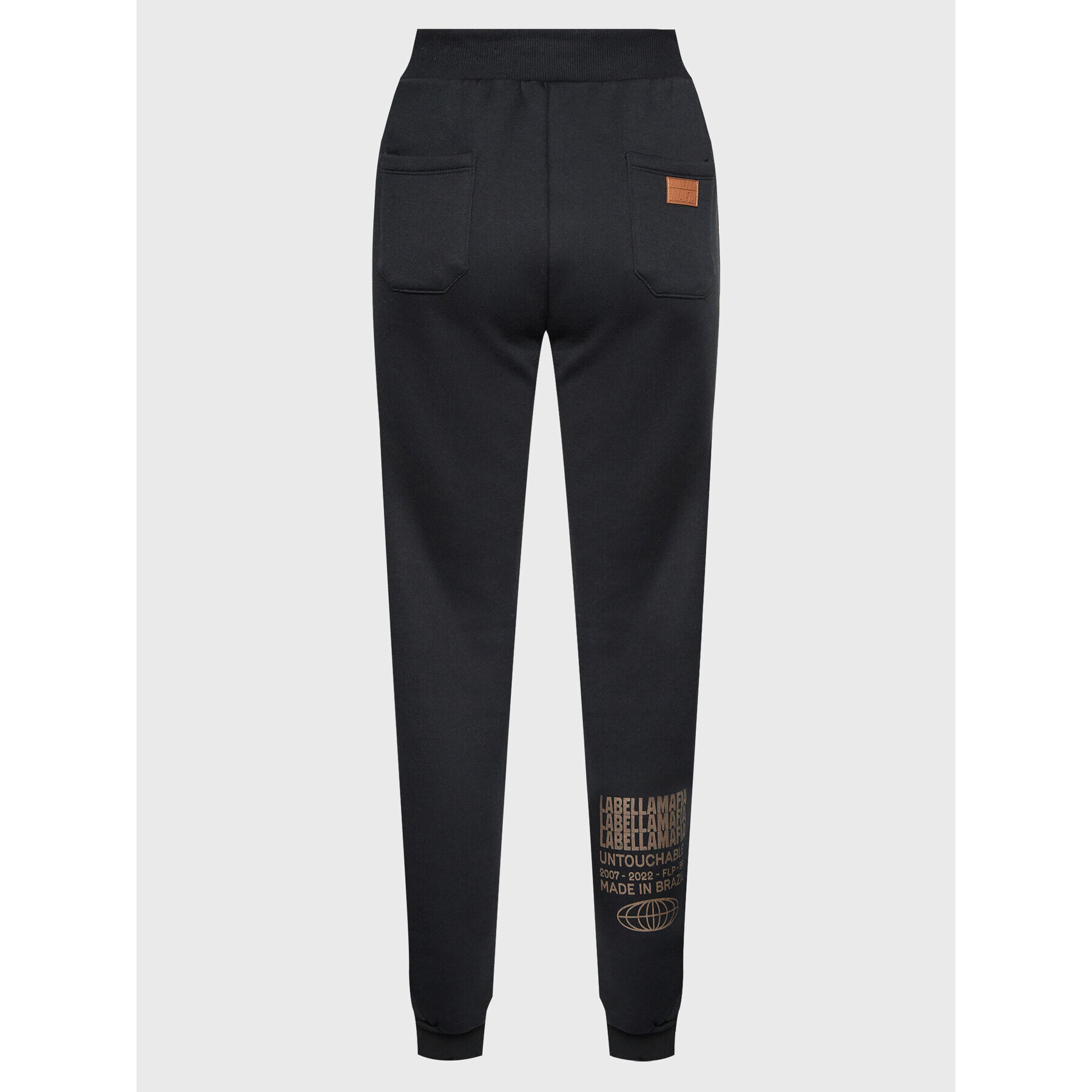 LaBellaMafia Pantaloni trening 25636 Negru Regular Fit - Pled.ro