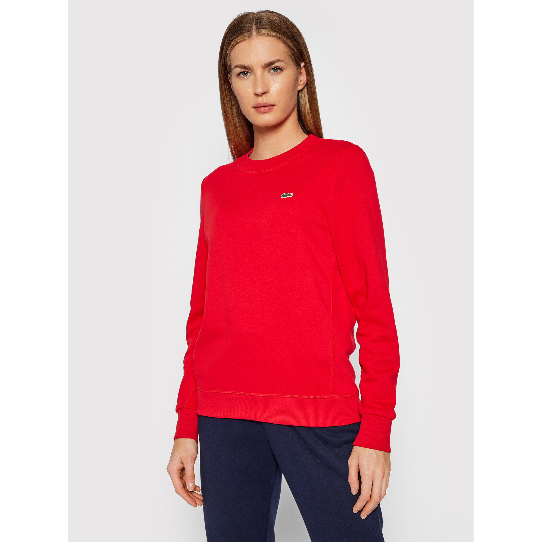 Lacoste Bluză SF7089 Roșu Regular Fit - Pled.ro