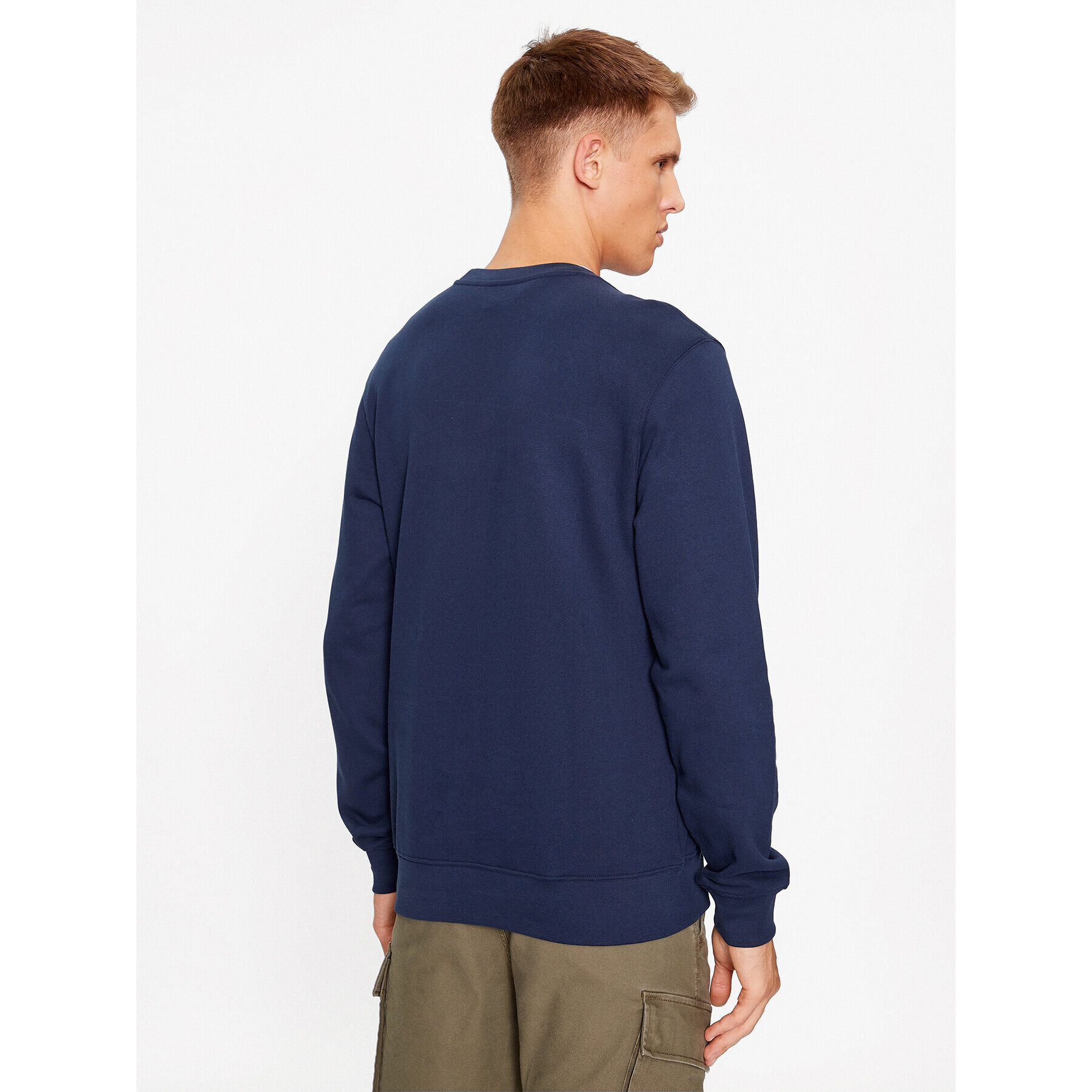 Lacoste Bluză SH1281 Bleumarin Regular Fit - Pled.ro