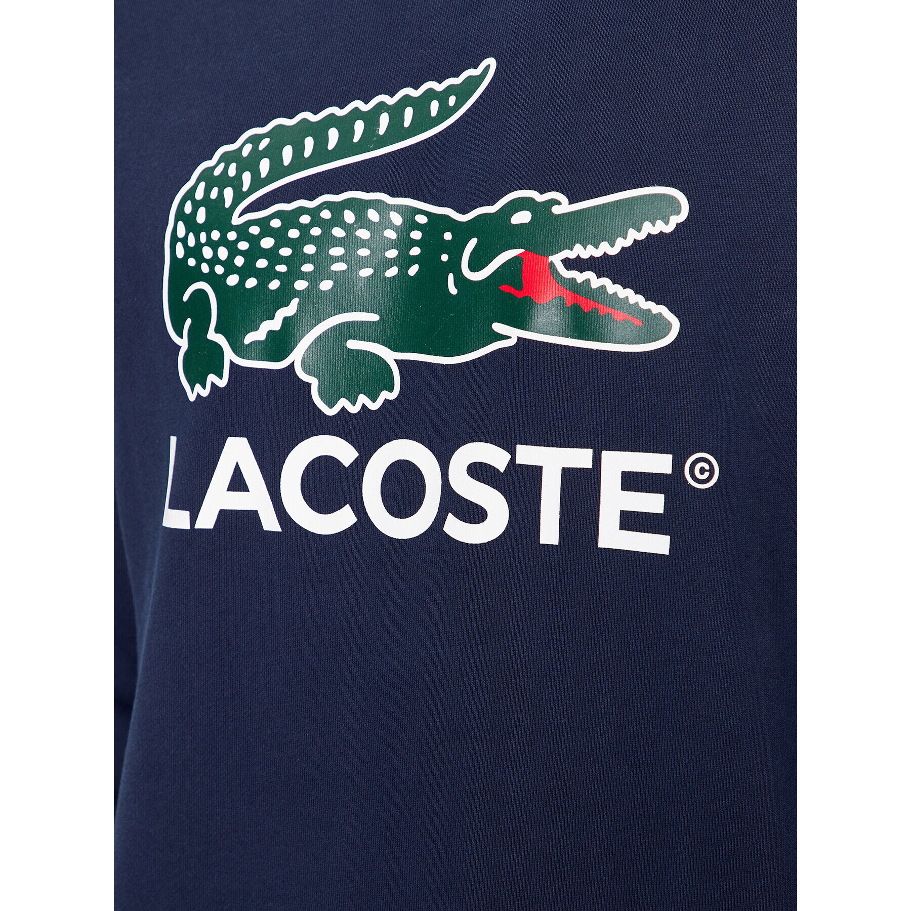 Lacoste Bluză SH1281 Bleumarin Regular Fit - Pled.ro