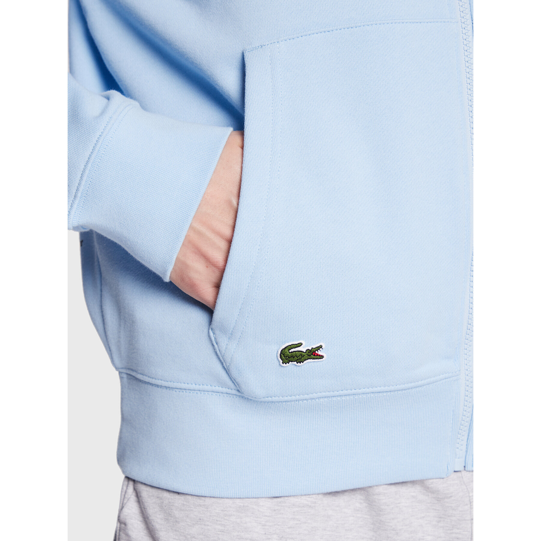 Lacoste Bluză SH2481 Albastru Regular Fit - Pled.ro