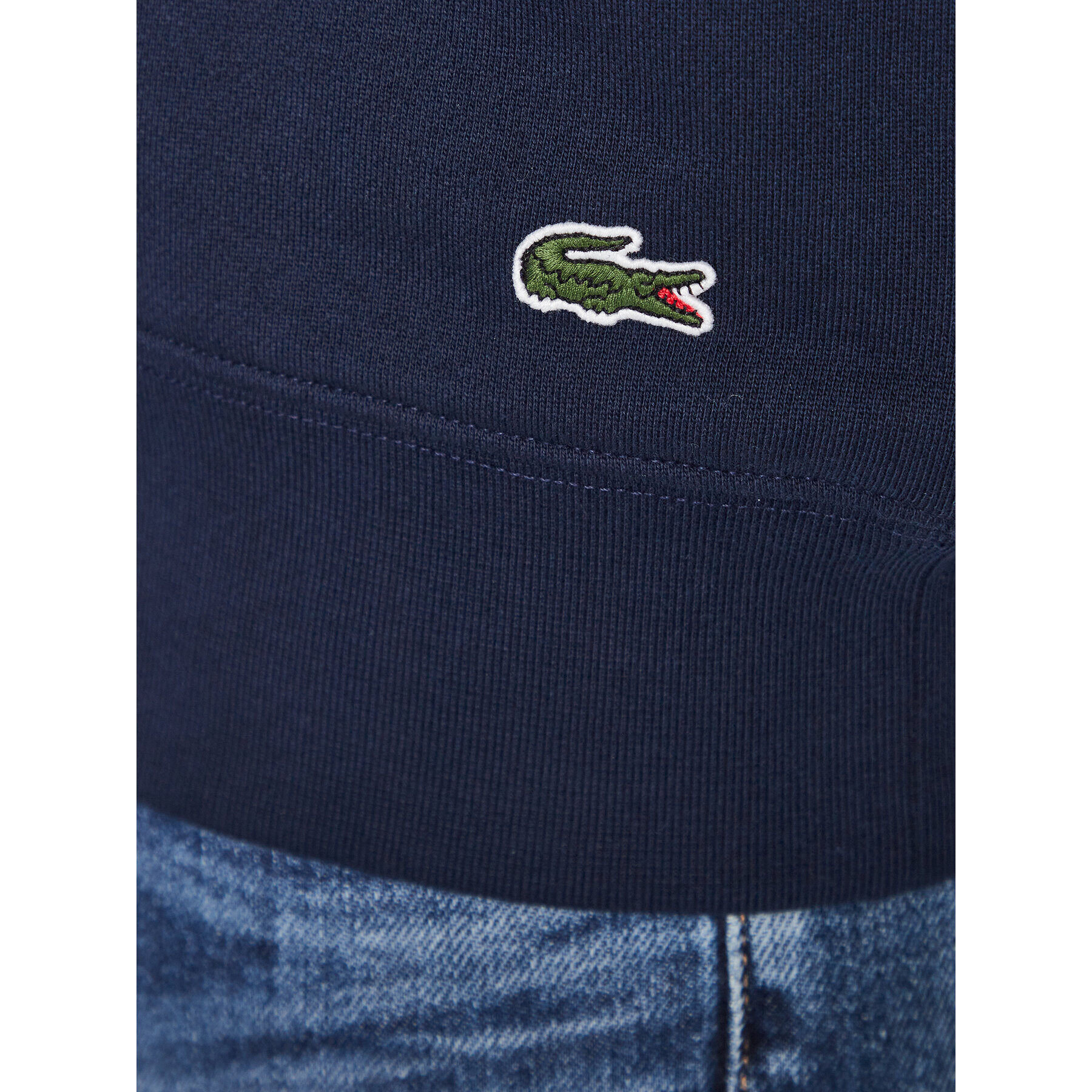 Lacoste Bluză SH5087 Bleumarin Regular Fit - Pled.ro