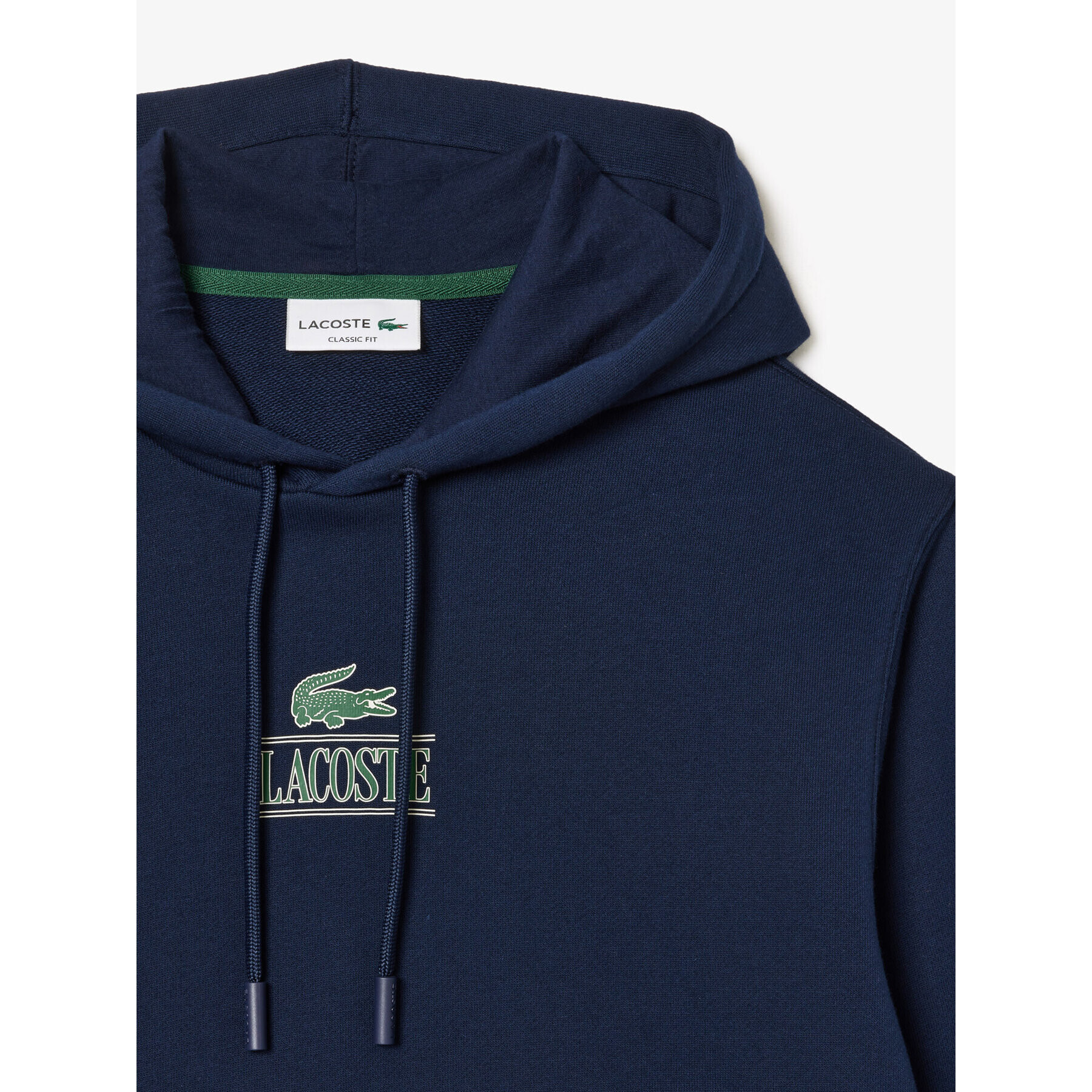 Lacoste Bluză SH5643 Bleumarin Classic Fit - Pled.ro