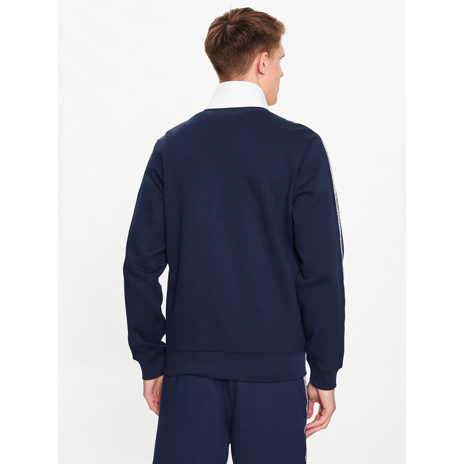 Lacoste Bluză SH5808 Bleumarin Regular Fit - Pled.ro