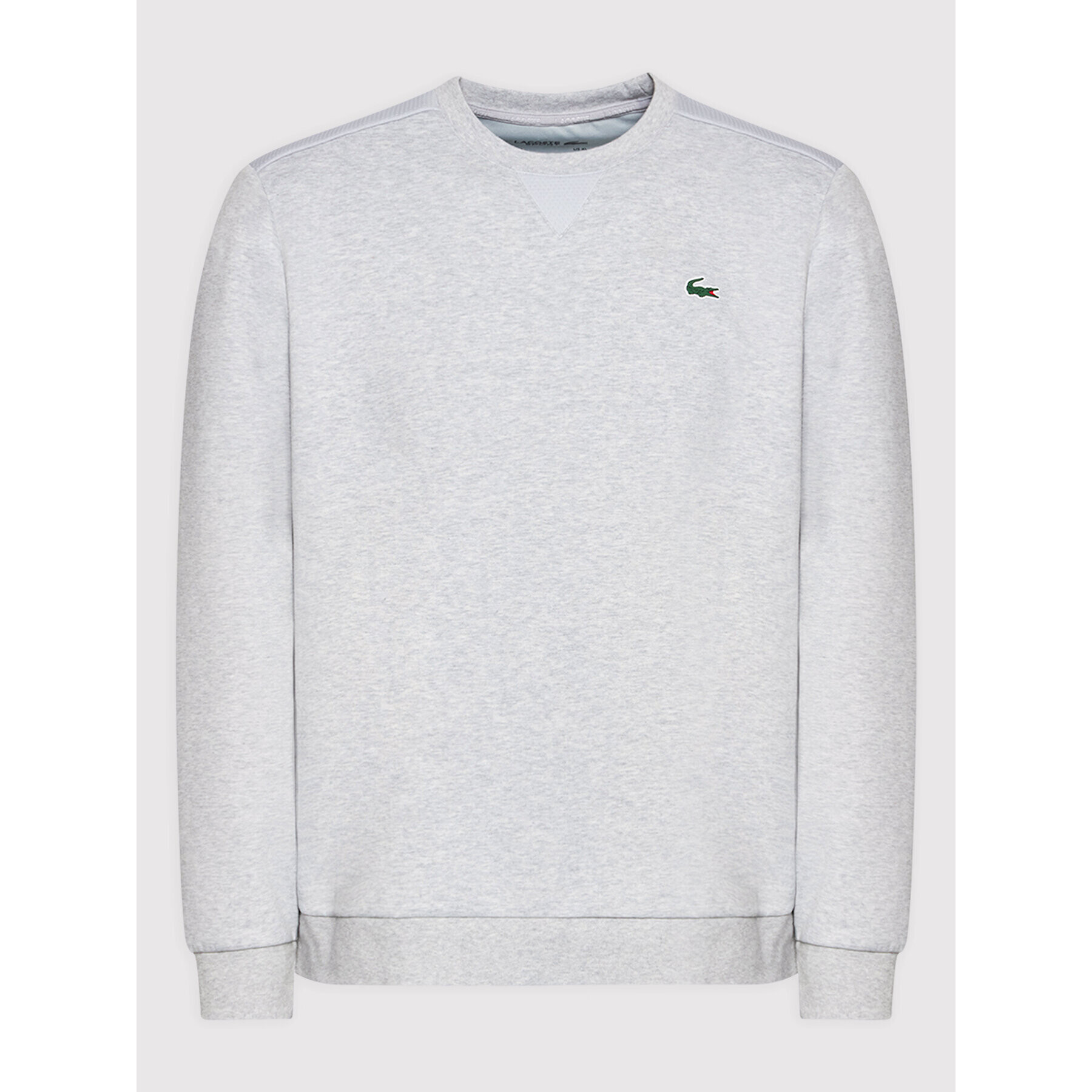 Lacoste Bluză SH9604 Gri Regular Fit - Pled.ro