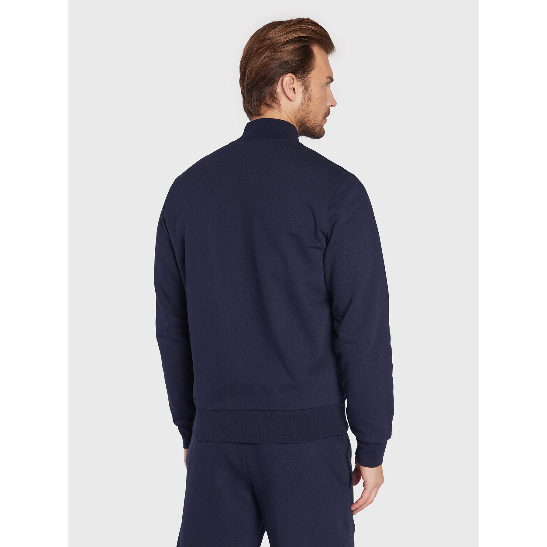 Lacoste Bluză SH9622 Bleumarin Regular Fit - Pled.ro