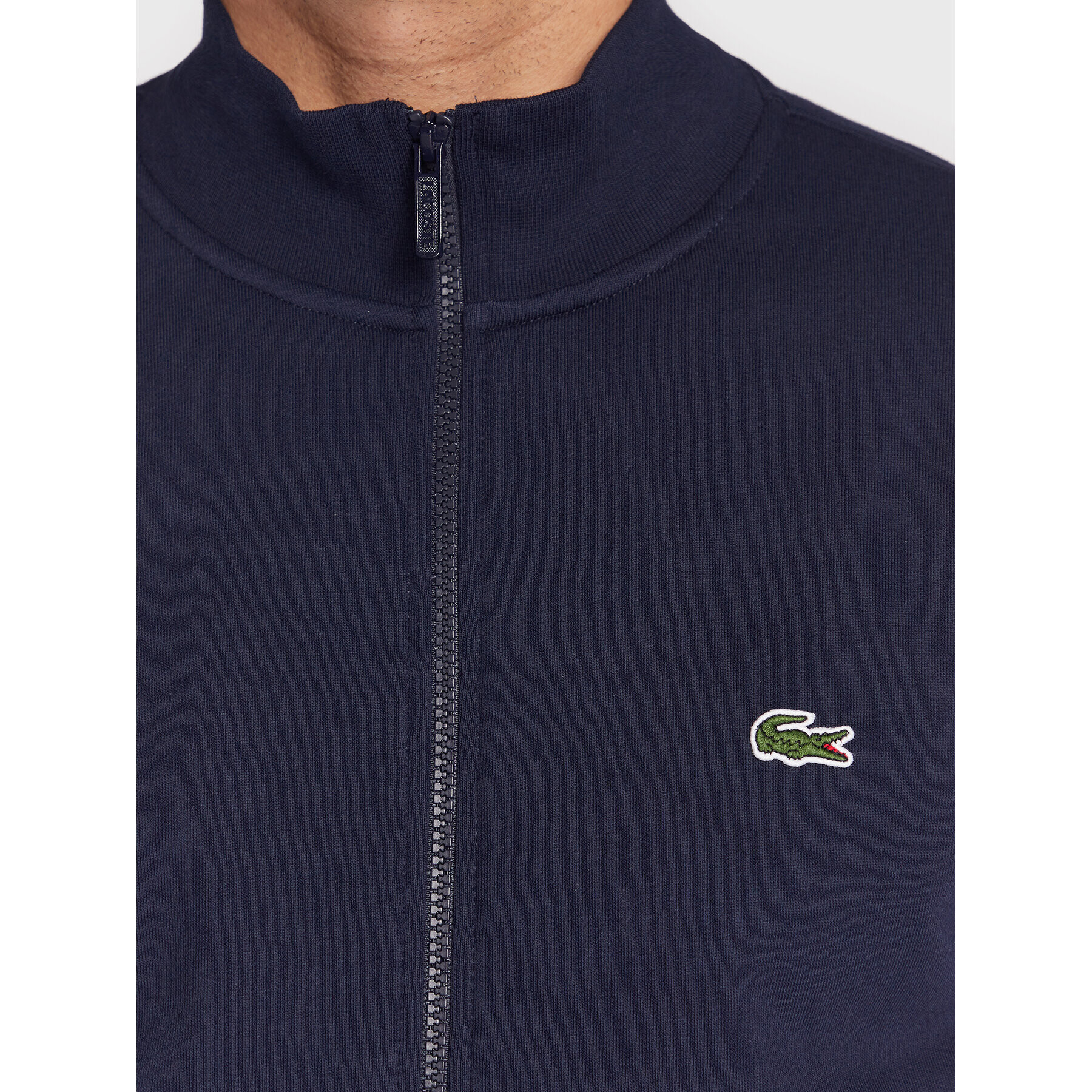 Lacoste Bluză SH9622 Bleumarin Regular Fit - Pled.ro