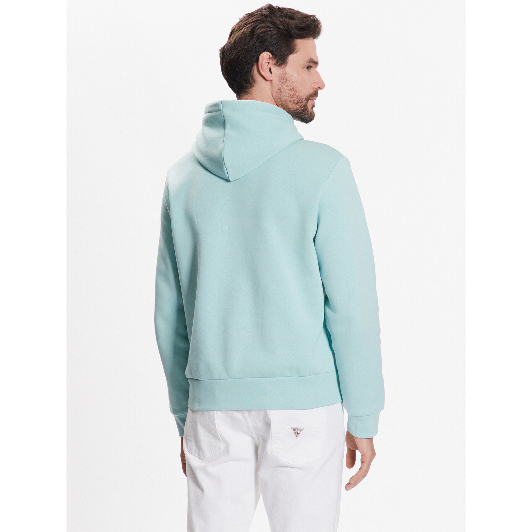 Lacoste Bluză SH9623 Verde Regular Fit - Pled.ro