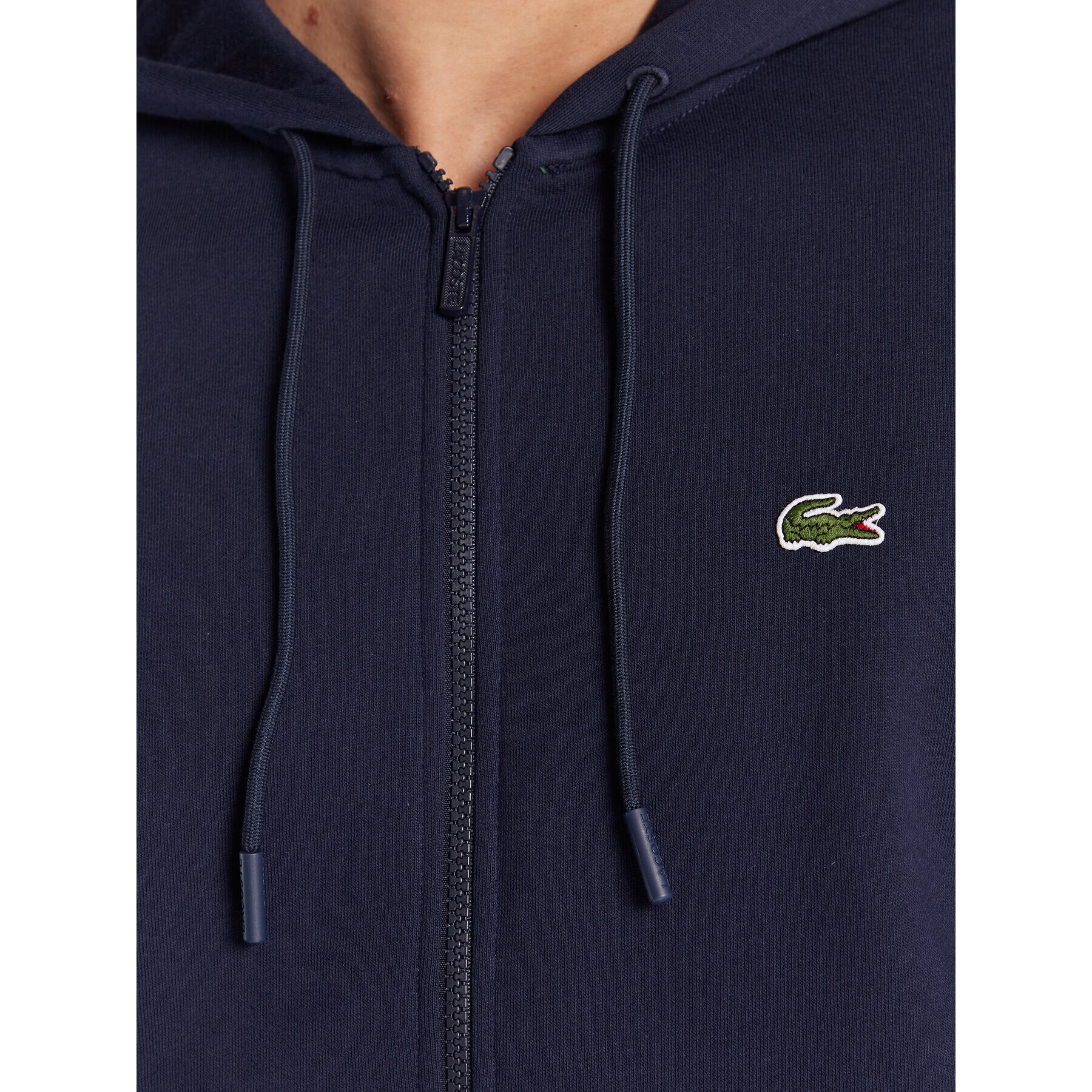 Lacoste Bluză SH9626 Bleumarin Regular Fit - Pled.ro