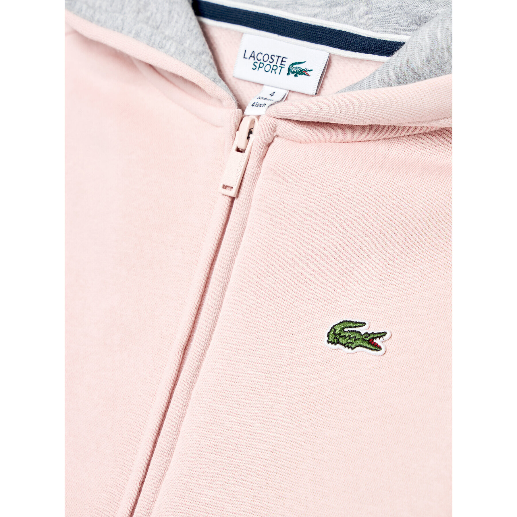 Lacoste Bluză SJ2903 Roz Regular Fit - Pled.ro