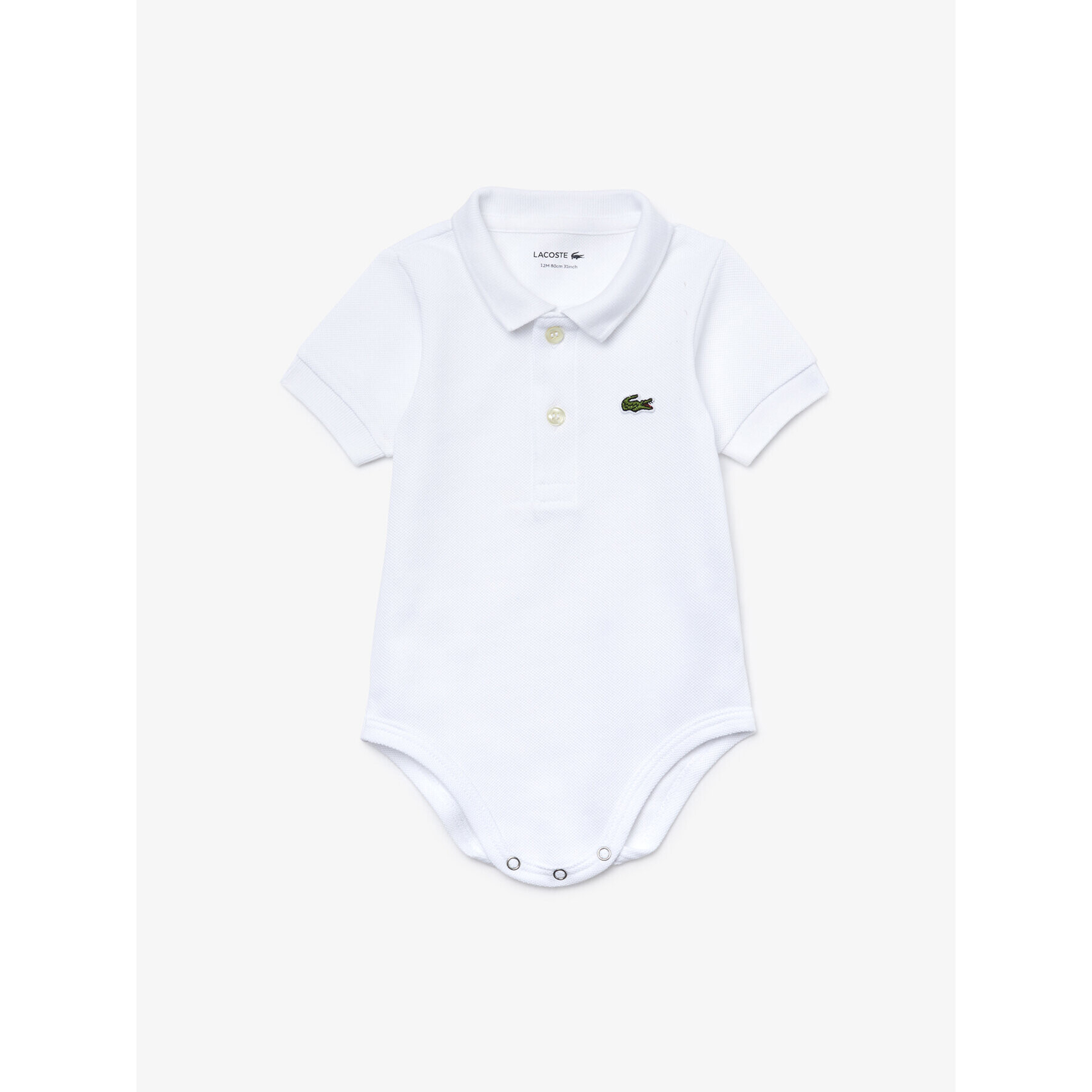 Lacoste Body pentru copii 4J6963 Alb - Pled.ro