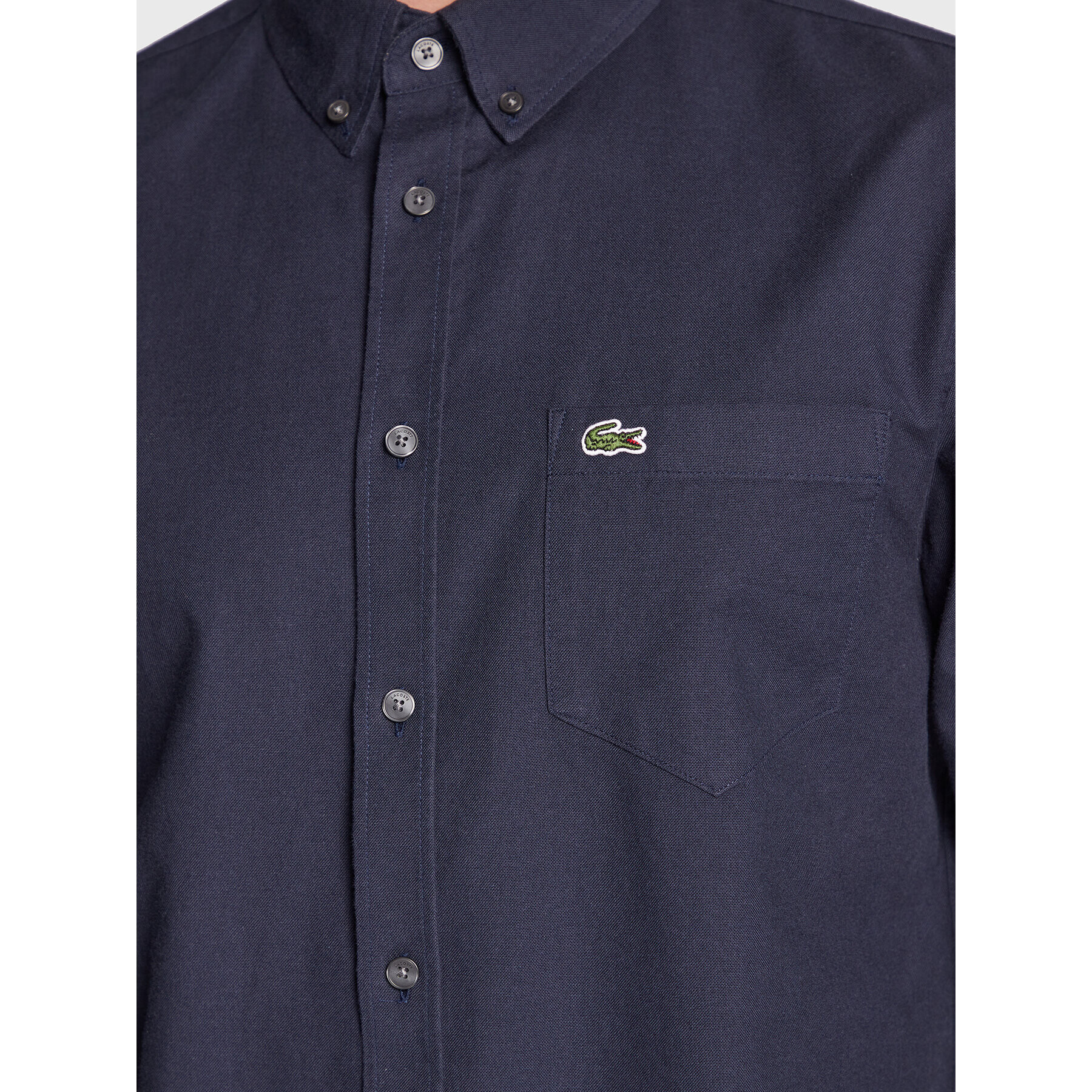 Lacoste Cămașă CH0204 Bleumarin Regular Fit - Pled.ro