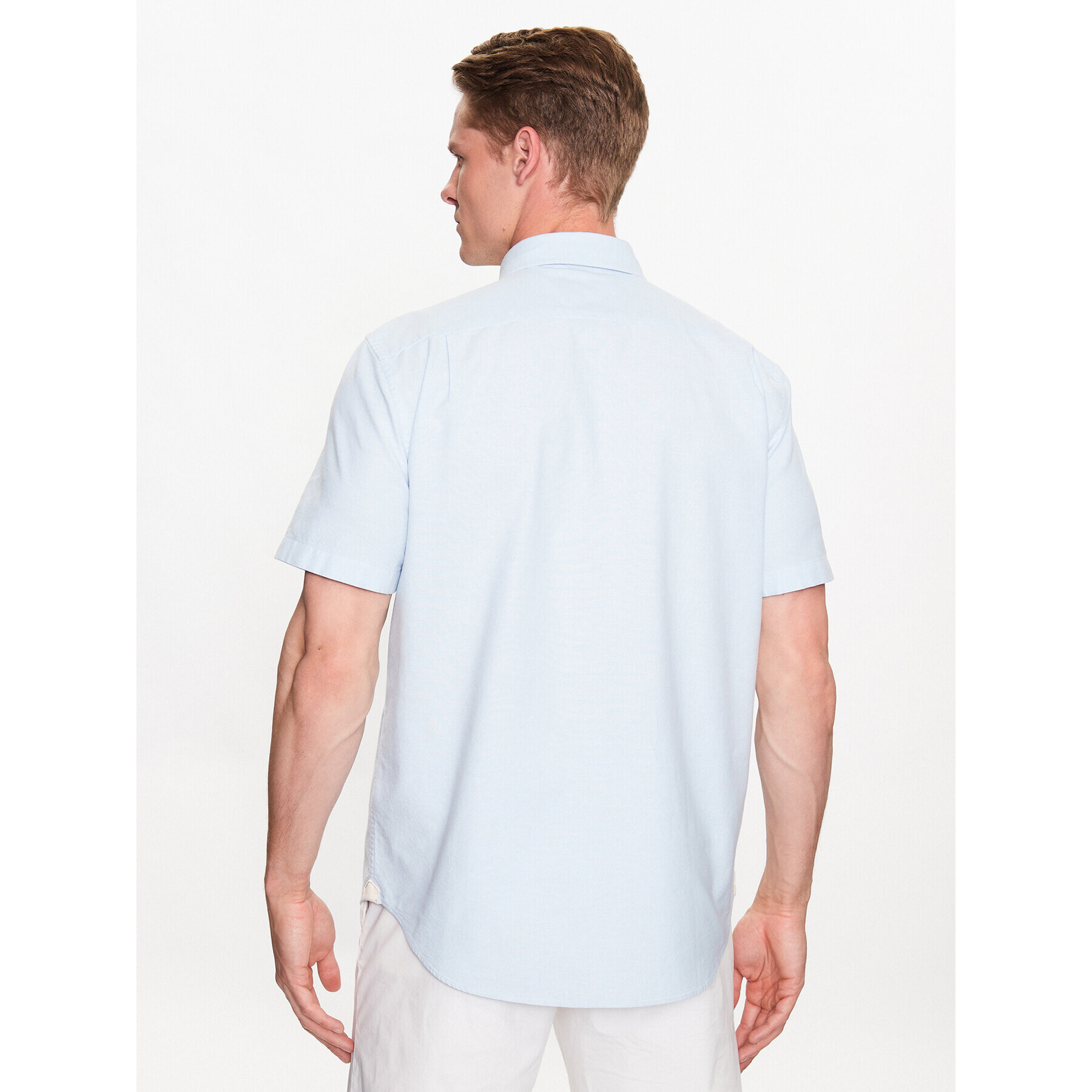 Lacoste Cămașă CH0219 Albastru Regular Fit - Pled.ro