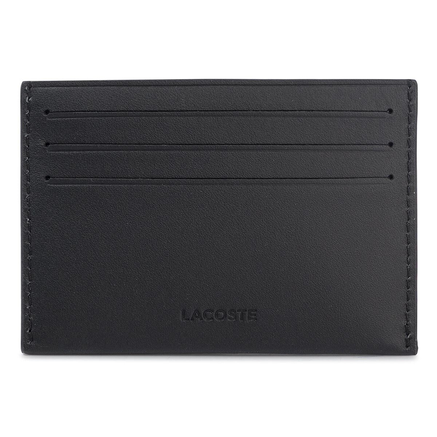 Lacoste Etui pentru carduri Credit Card Holder NH1346FG Negru - Pled.ro