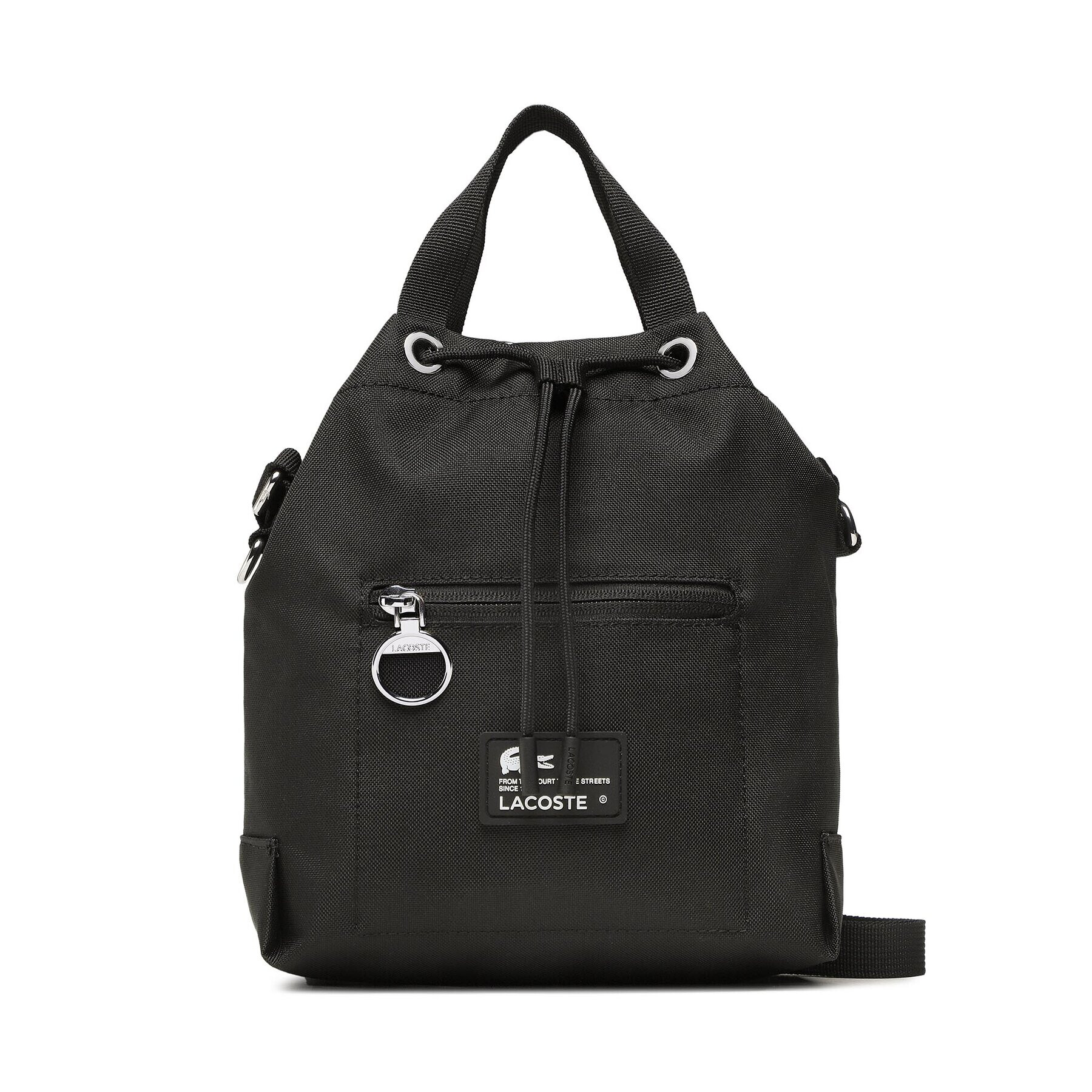 Lacoste Geantă Bucket Bag NF4196WE Negru - Pled.ro