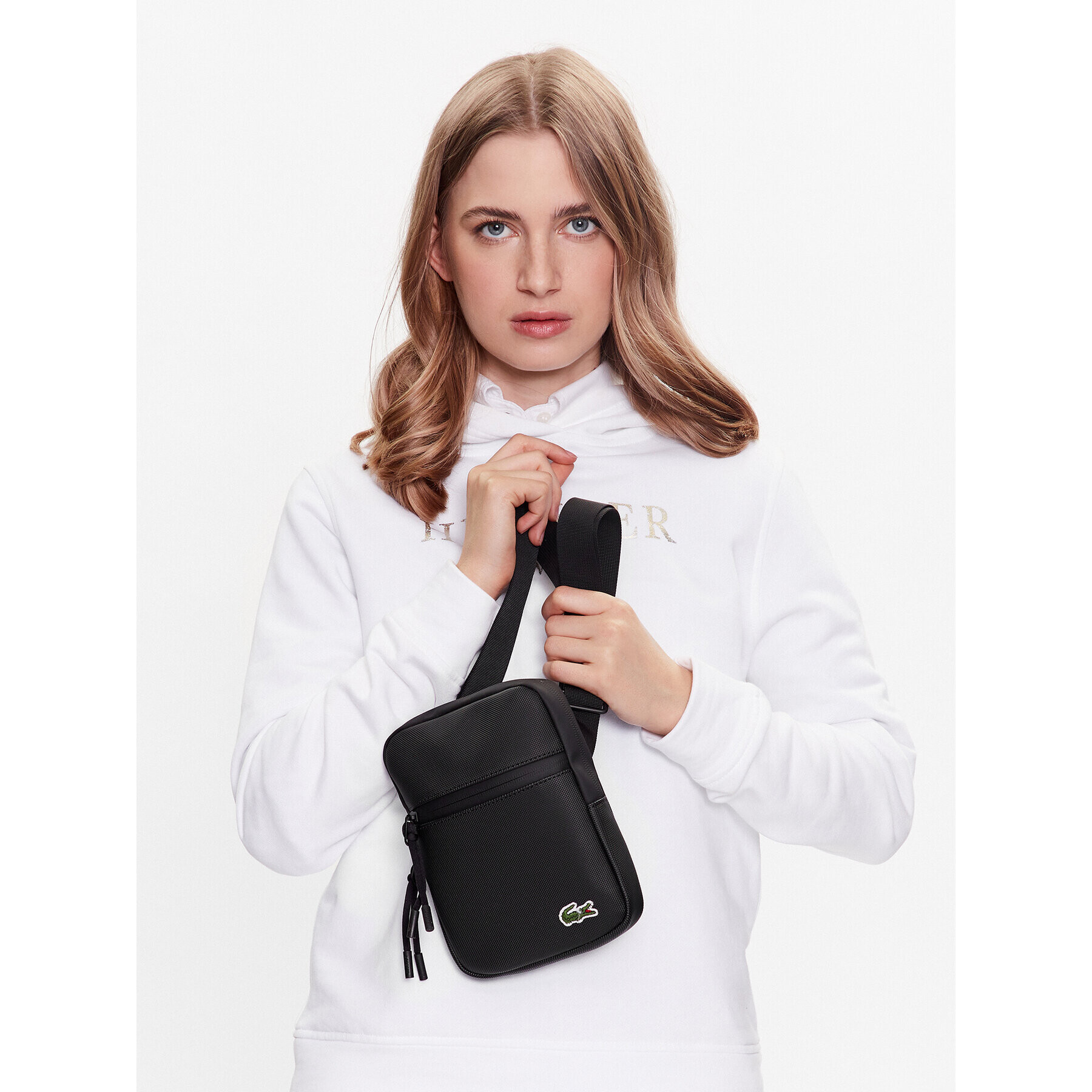 Lacoste Geantă crossover NH3307LV Negru - Pled.ro