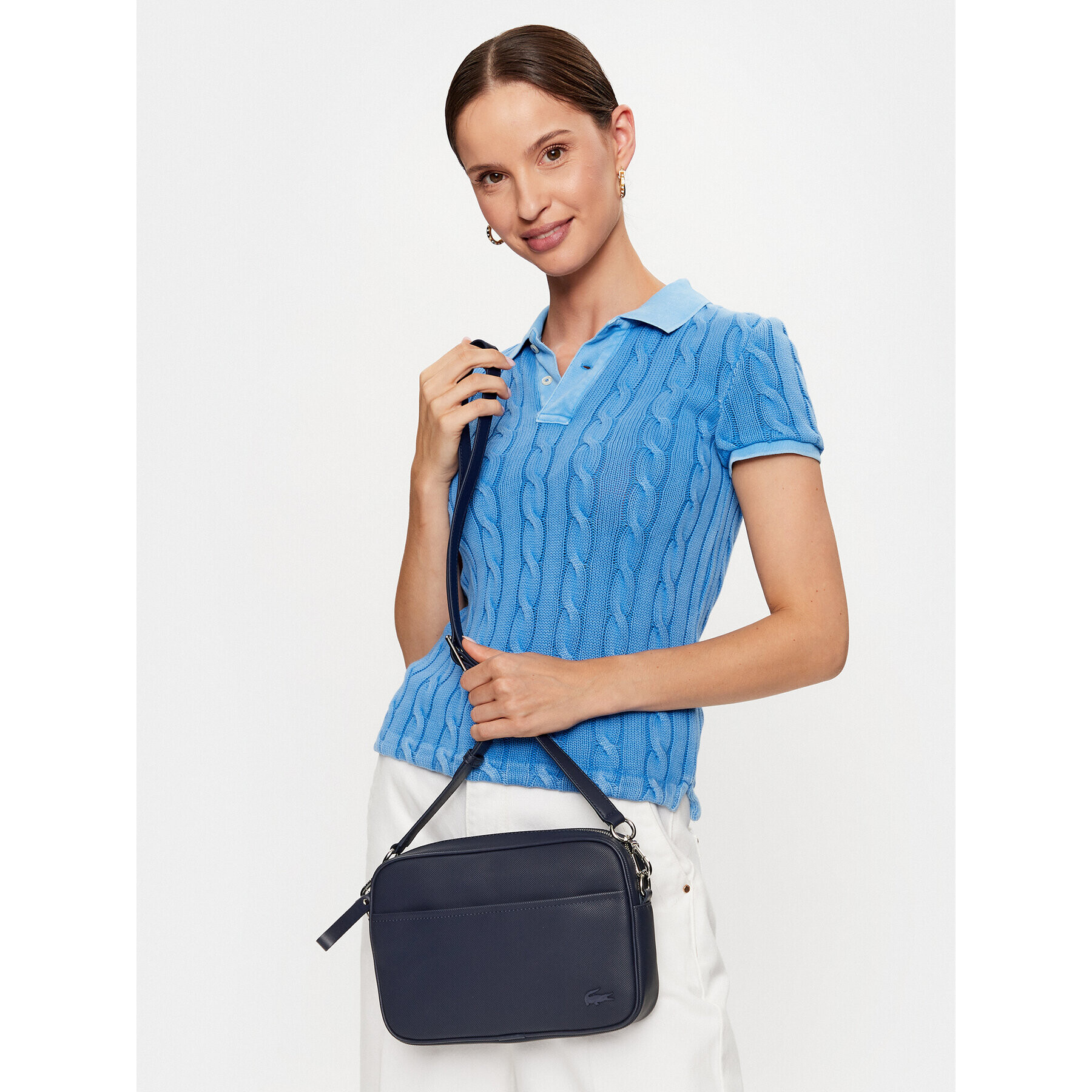 Lacoste Geantă NF3954DB021 Bleumarin - Pled.ro