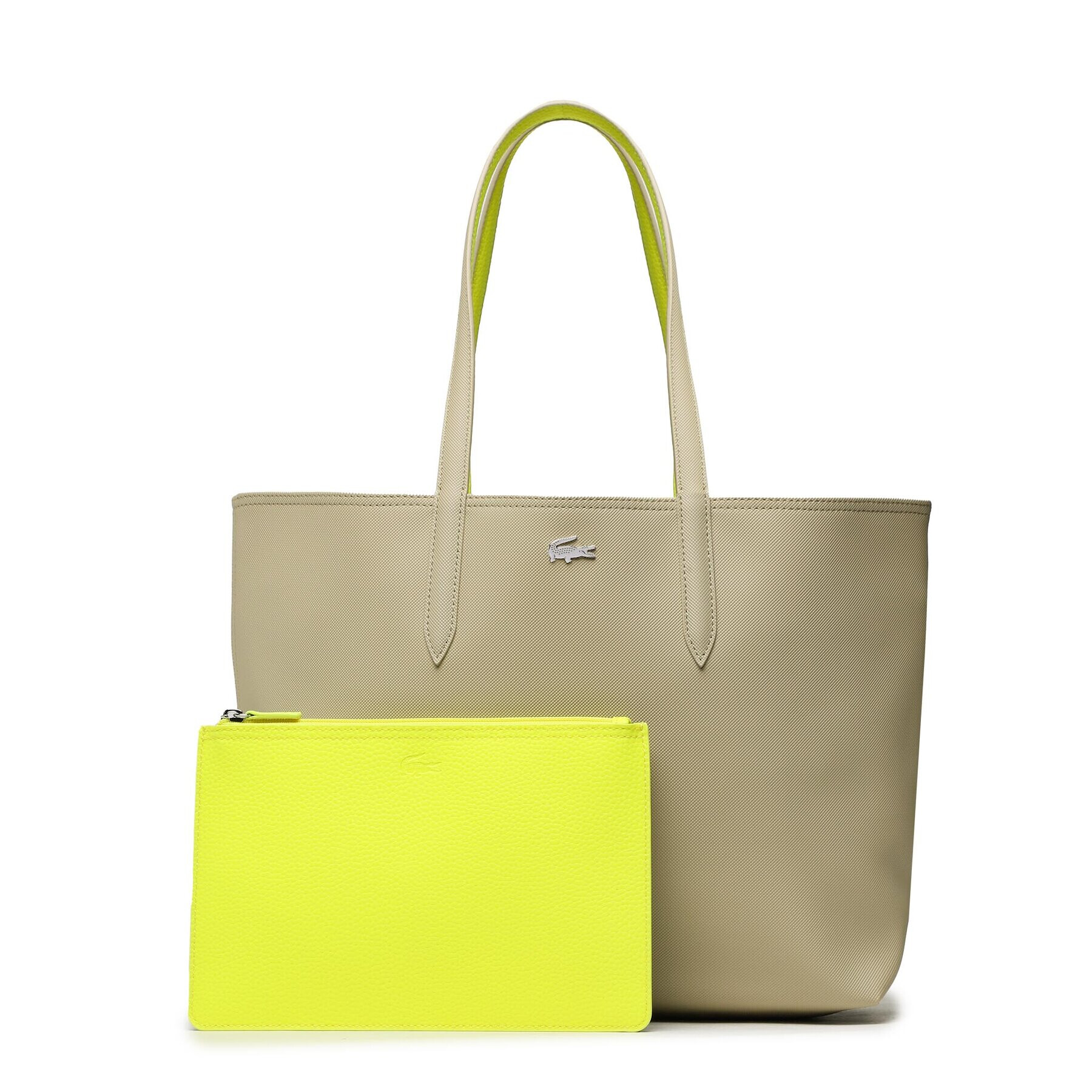 Lacoste Geantă Shopping Bag NF2142AA Galben - Pled.ro