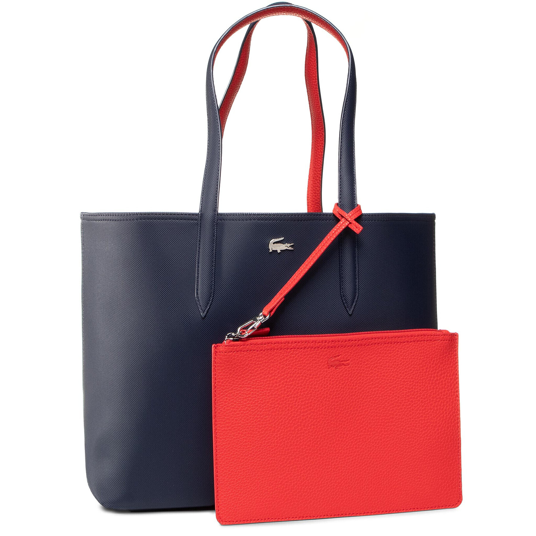 Lacoste Geantă Shopping Bag NF2142AA Roșu - Pled.ro